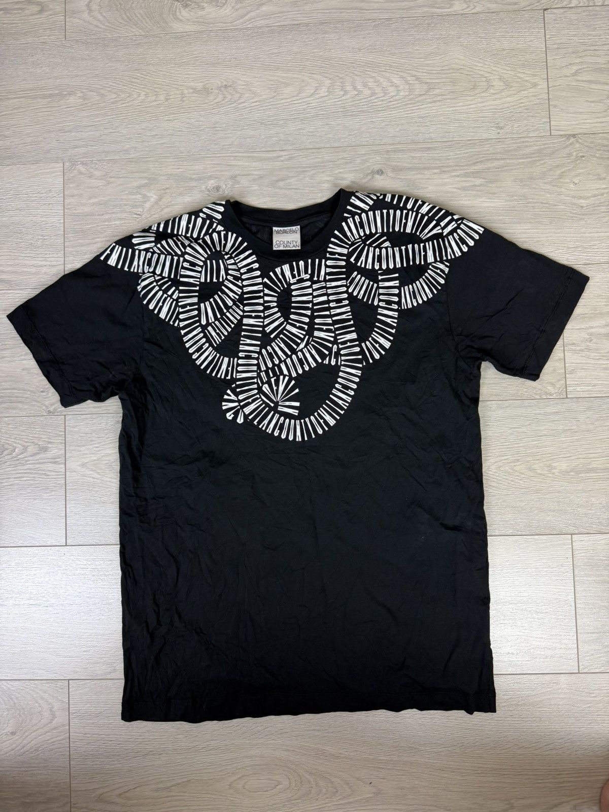 Marcelo Burlon Marcelo Burlon Snake Wings T Shirt Size US L / EU 52-54 / 3 - 4 Thumbnail