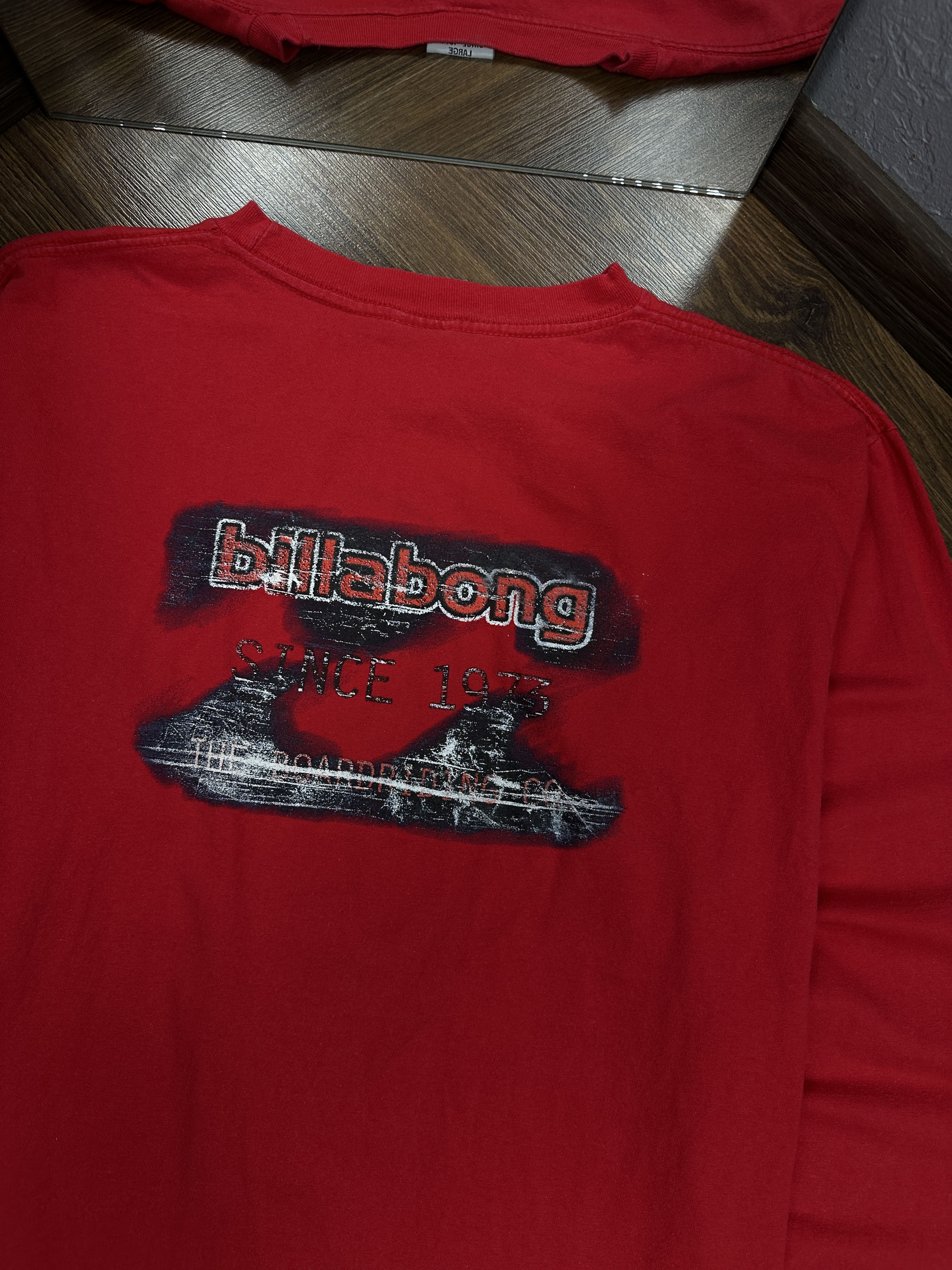 Billabong × Vintage Billabong Surf Style Vintage Mens Long Sleeve T-Shirt Size US L / EU 52-54 / 3 - 2 Thumbnail