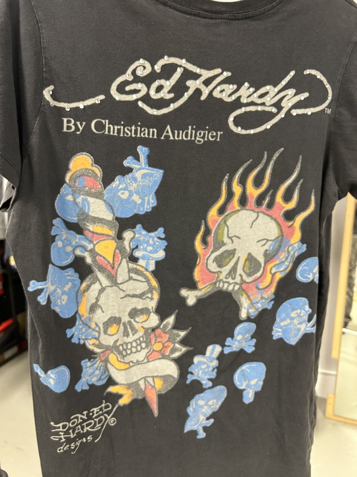 Ed Hardy Vintage y2k Ed hardy Christian Audigier tshirt Size US M / EU 48-50 / 2 - 3 Thumbnail