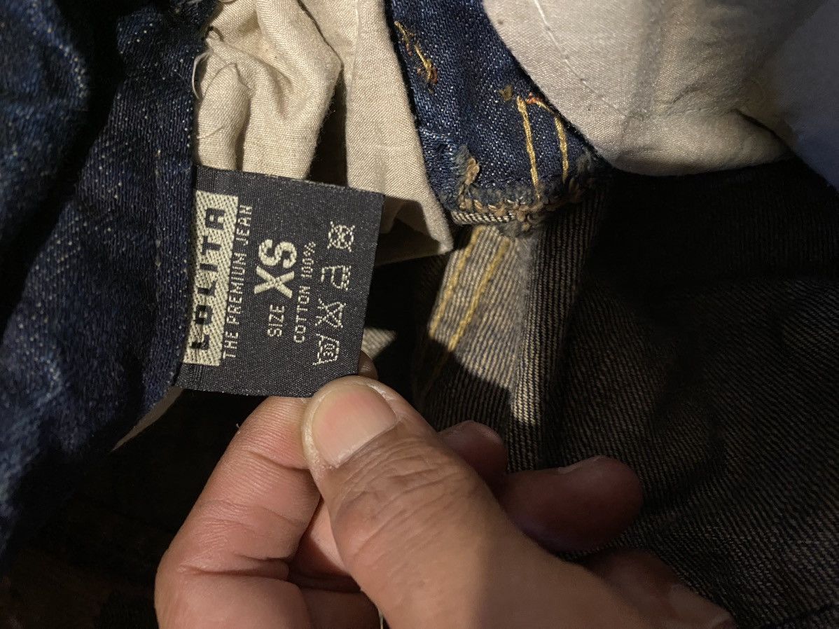 Japanese Brand × Tornado Mart Distressed Yoshitomo Nara X Lolita Cross Low Rise Jeans Size US 28 / EU 44 - 11 Thumbnail