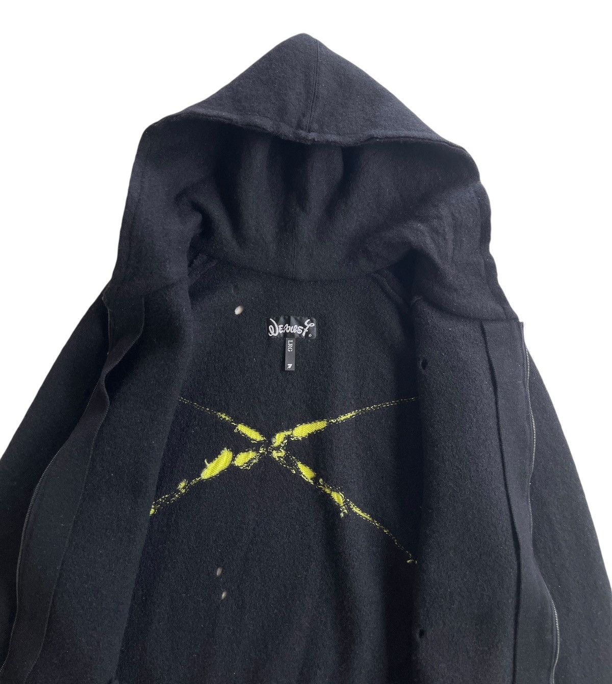 Nexus Vii Nexus7 Madmaxx Distressed Hole Wool Hoodies | Grailed