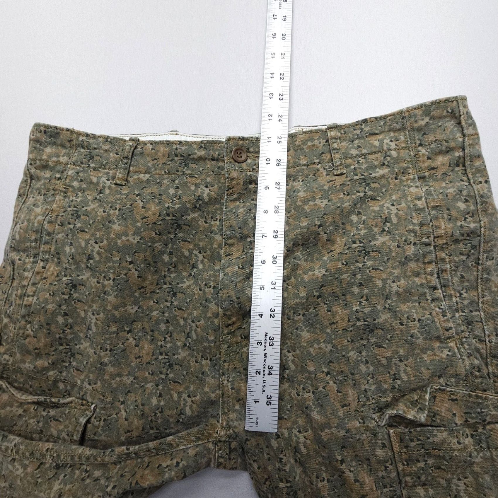Levi's Levi's Slim Straight Cargo Pants Desert Camo Mens 36 x 32 (Actual 29" Ins) Twill Size US 36 / EU 52 - 6 Thumbnail