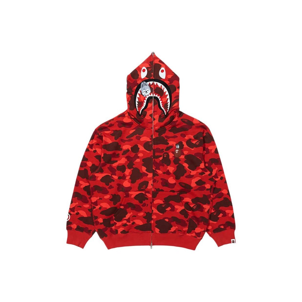 Bape A BATHING APE x Stray Kids Shark Hoodie Size L Size US L / EU 52-54 / 3 - 1 Thumbnail