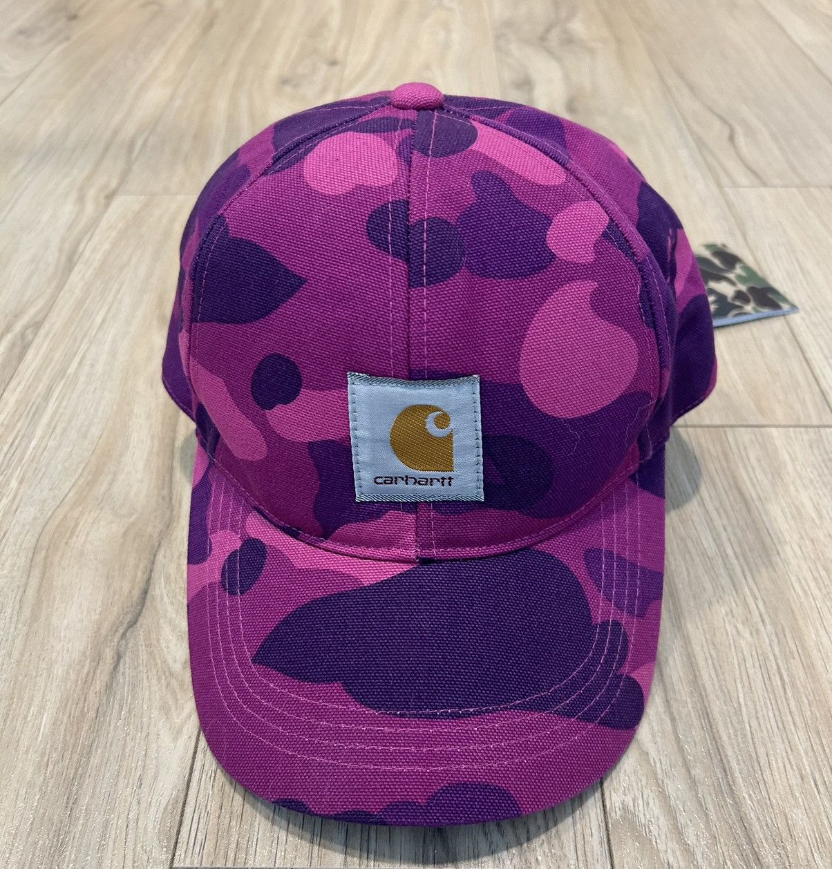 image of Bape x Carhartt Very 2006 A Bathing Ape X Carhartt Purple Camo Trucker, Men's