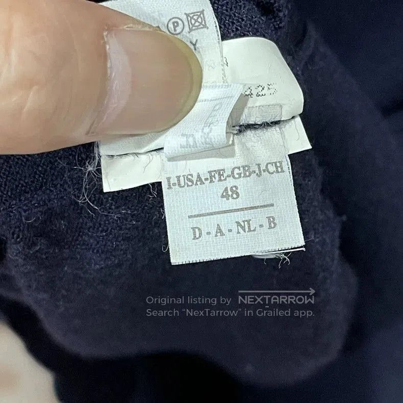 Brunello Cucinelli Brunello Cucinelli Men's Blue Sweater. Size US M / EU 48-50 / 2 - 6 Thumbnail