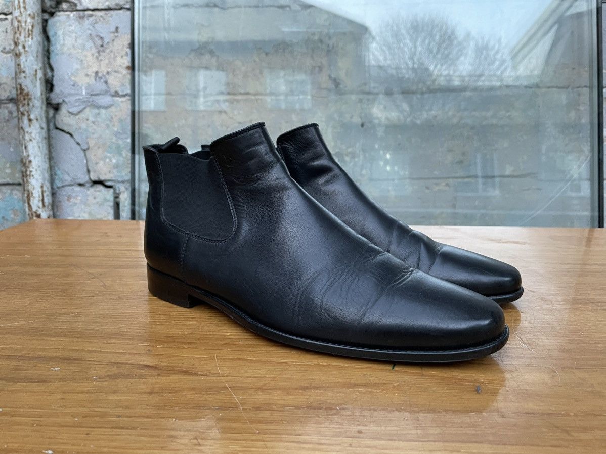 Tod's TOD's Avant Garde Black Leather Chelsea Boots Size US 9 / EU 42 - 2 Thumbnail
