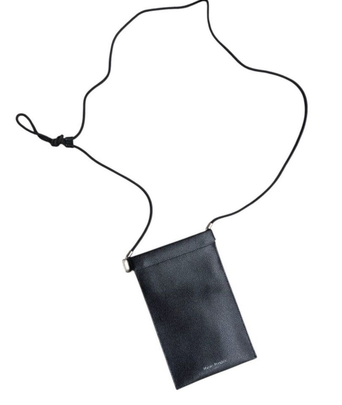 Maison Margiela Maison Margiela Shoulder Bag Leather Black Plain Size ONE SIZE - 4 Thumbnail