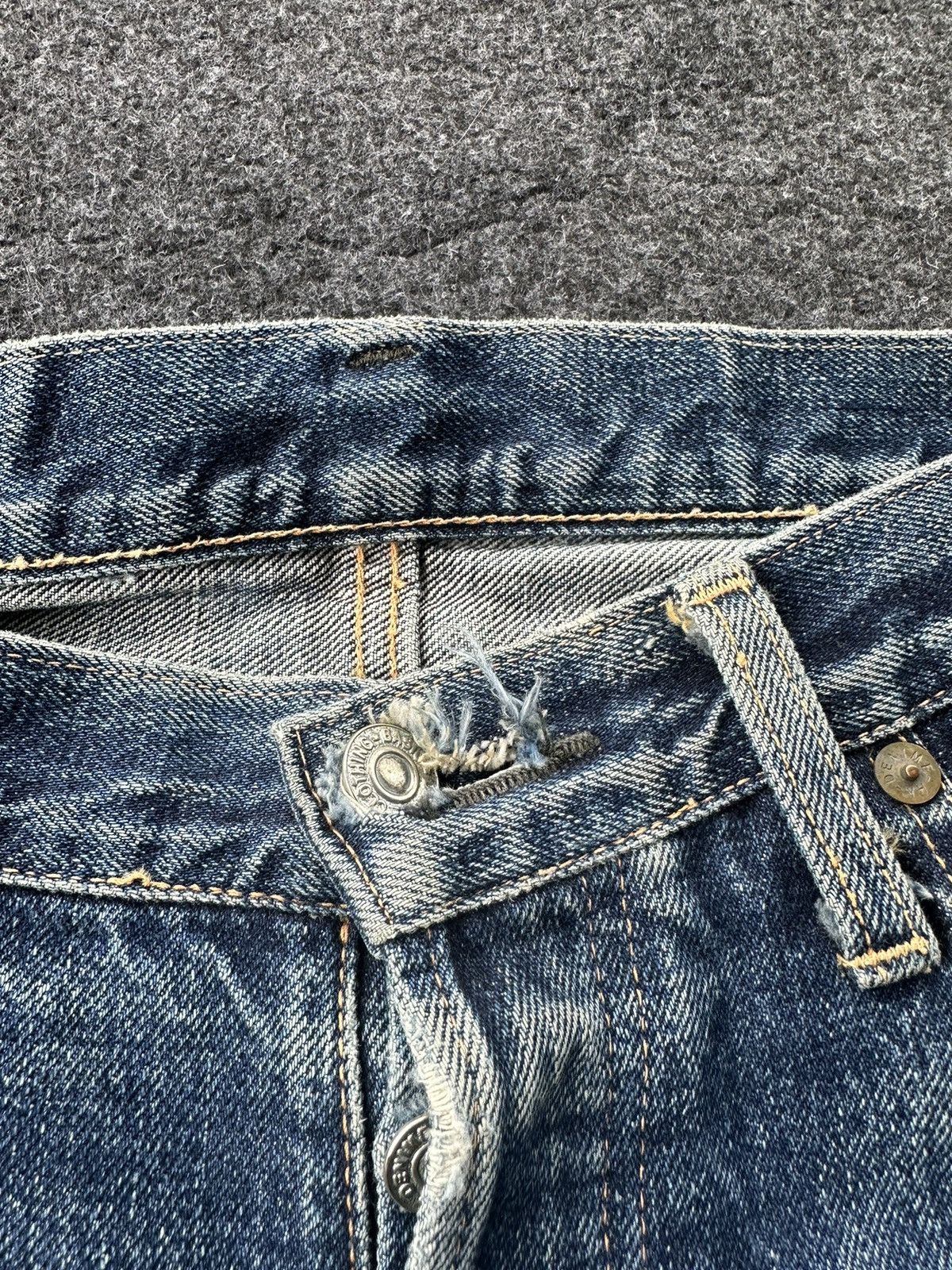 Denime Sale 🔥 Denime Thrashed Reconstruction Denim Size 32 D99 Size US 32 / EU 48 - 8 Thumbnail