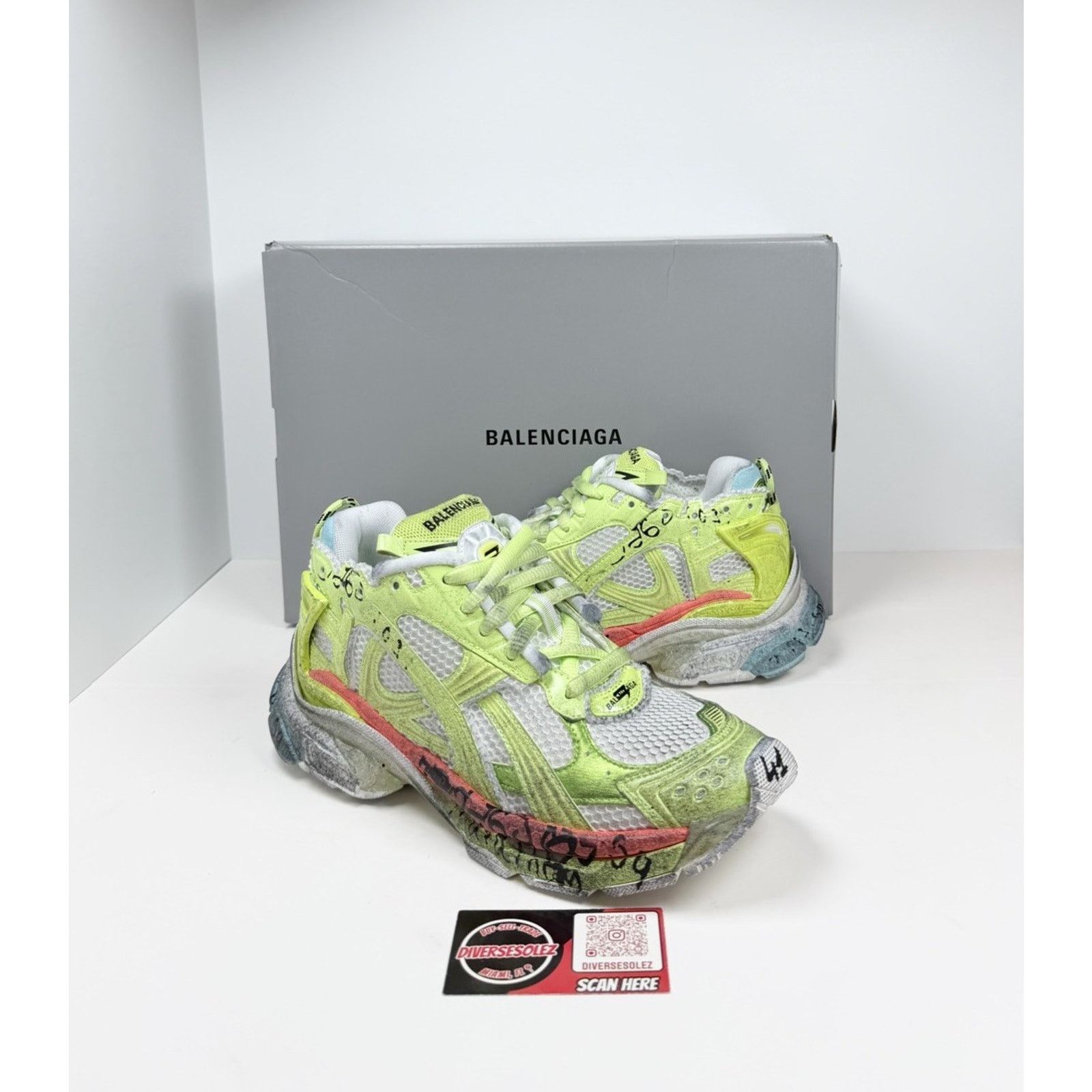 Balenciaga Size 41EU/8US - Balenciaga Runner Marathon Unreleased NEW Size US 8 / EU 41 - 1 Thumbnail