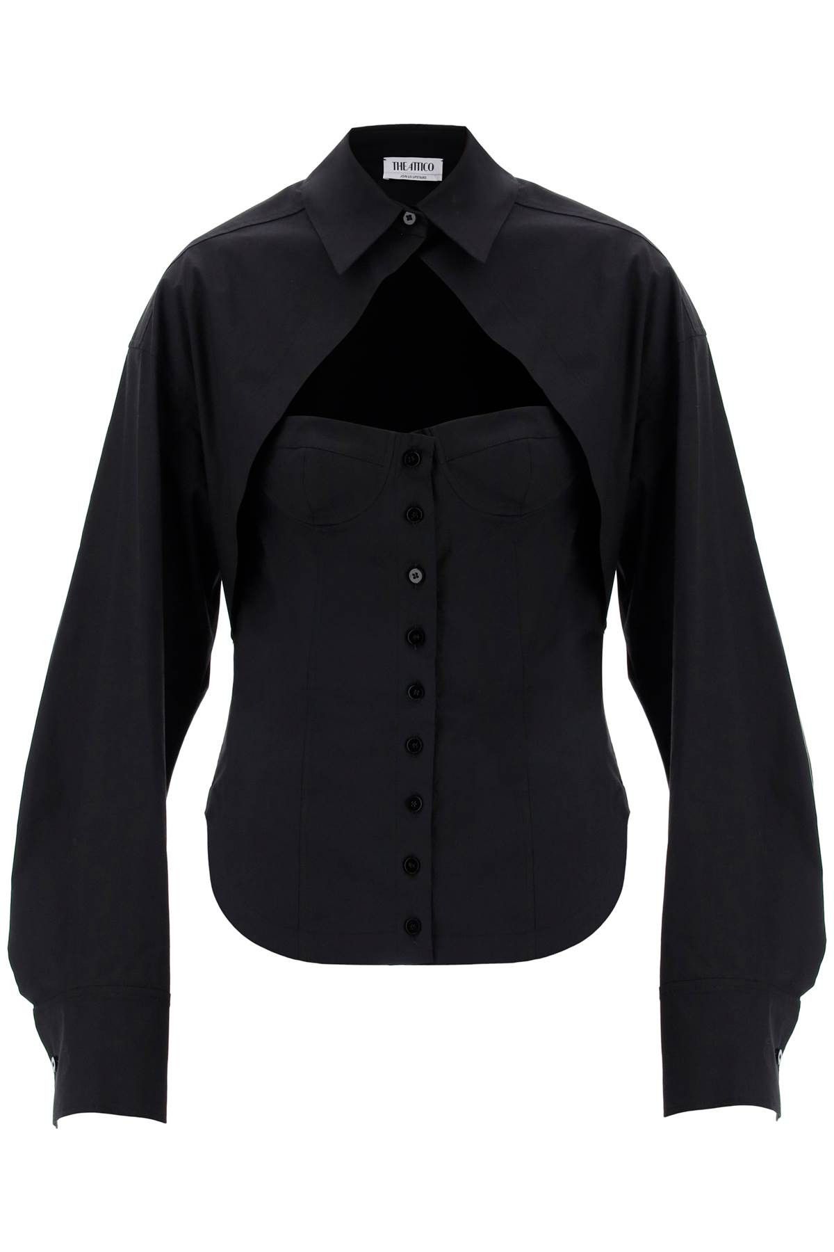 The Attico THE ATTICO Bustier Shirt Size S / US 4 / IT 40 - 1 Thumbnail