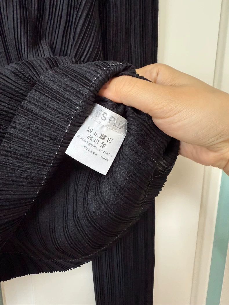 Issey Miyake Issey Miyake size:3 Black ribs, high neck and long sleeves Size S / US 4 / IT 40 - 4 Thumbnail