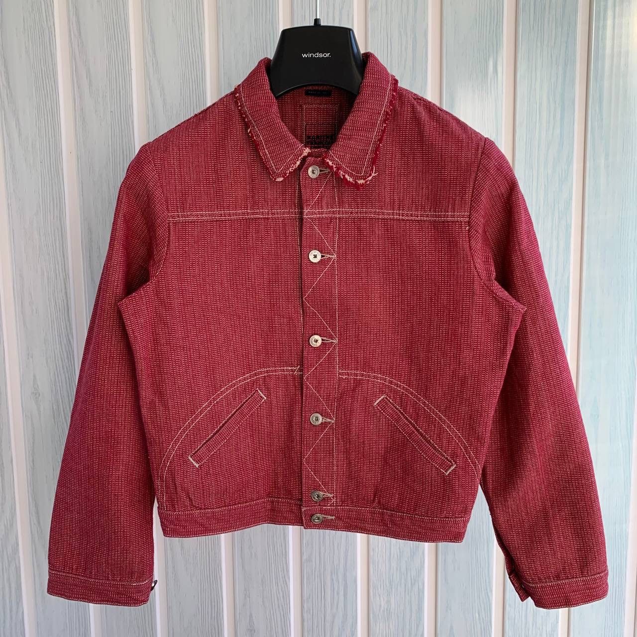 Marithe + Francois Girbaud Vintage Marithe Francois Girbaud Unisex Cotton Denim Jacket Size M / US 6-8 / IT 42-44 - 6 Thumbnail
