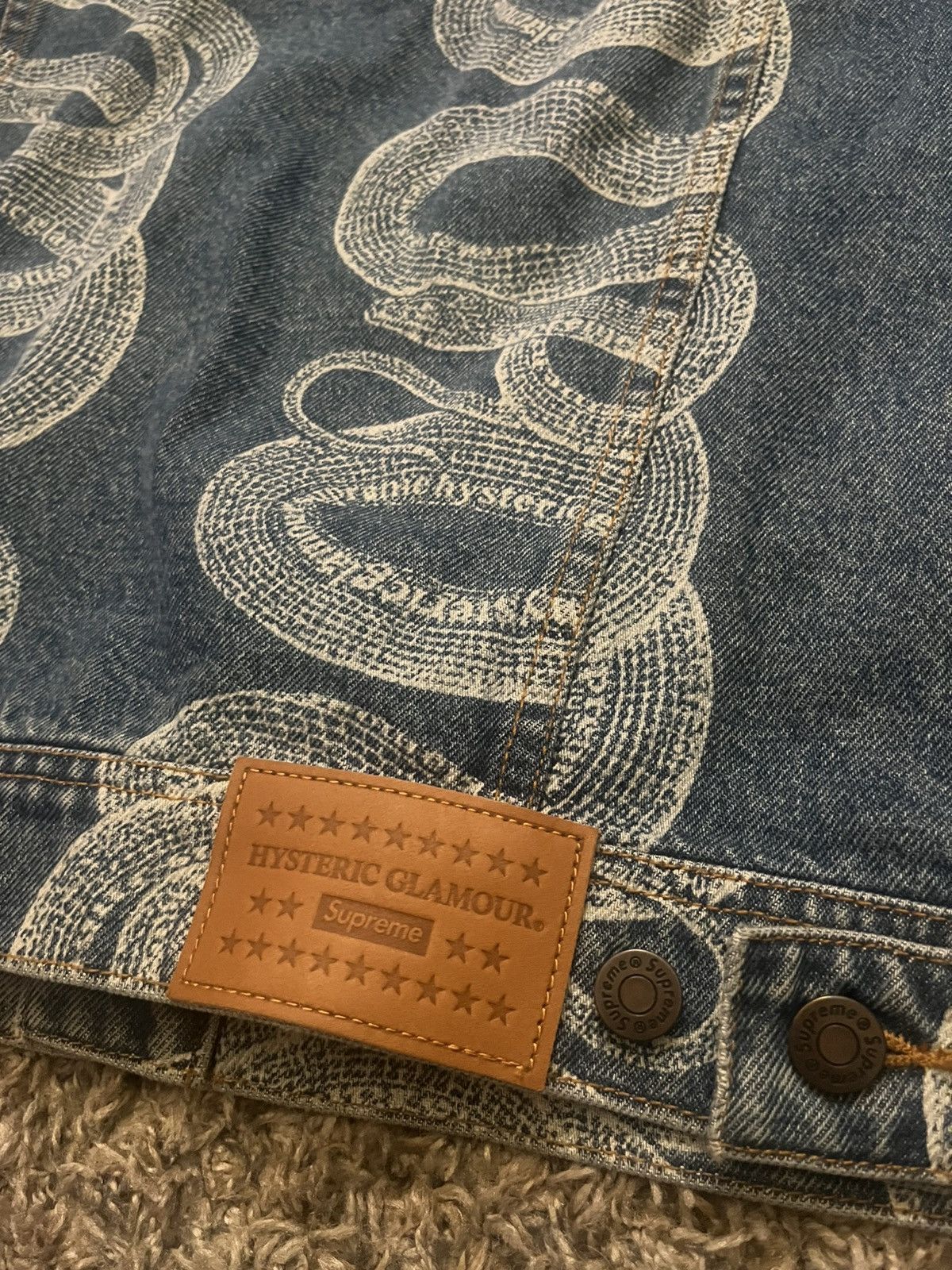Hysteric Glamour × Supreme Supreme x Hysteric Glamour Denim Jacket Size US M / EU 48-50 / 2 - 7 Thumbnail