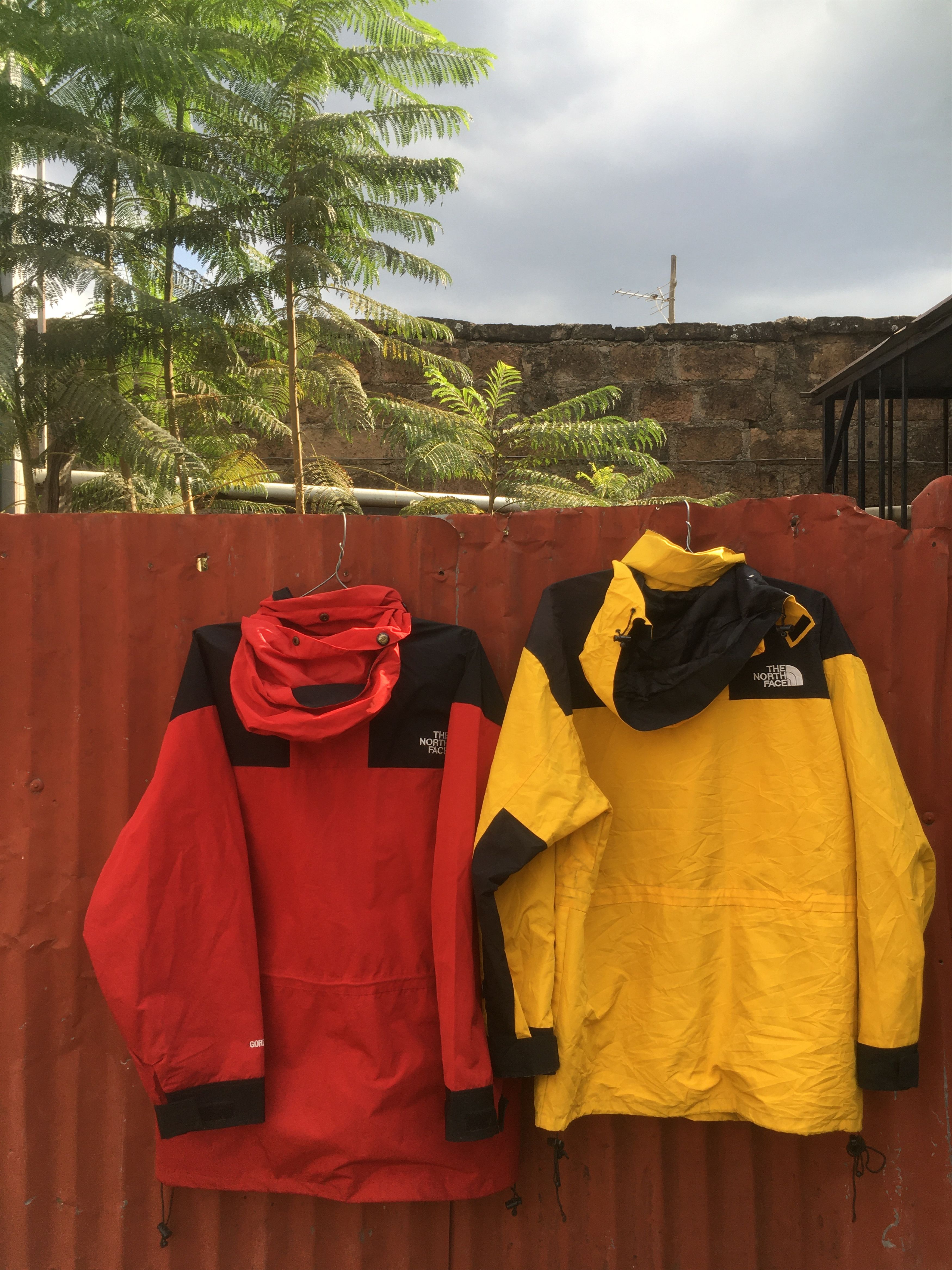 The North Face 🔥🔥2 Northface X Gore-Tex Red / Black yellow Jackets Size US XL / EU 56 / 4 - 22 Thumbnail