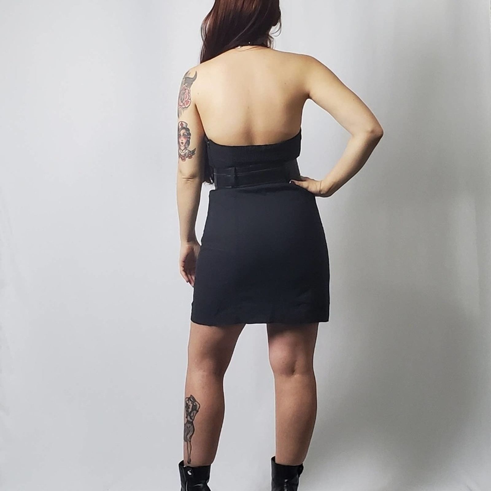 Guess Guess casual black halter mini dress Size S / US 4 / IT 40 - 2 Thumbnail