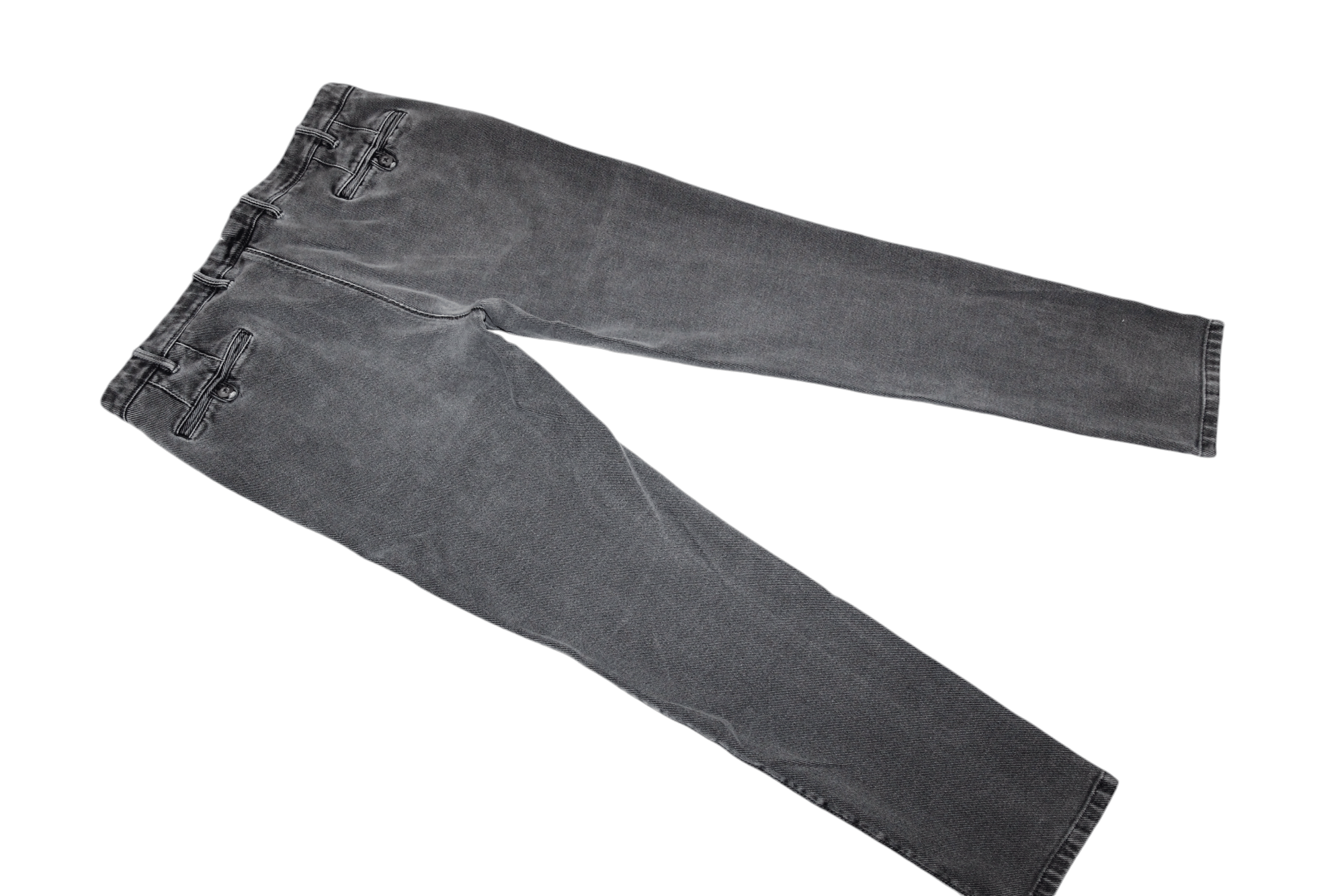 L.B.M. 1911 Molfetta Tideo Retro WashTwill Denim Stretch Cotton Pants Size US 38 / EU 54 - 6 Thumbnail