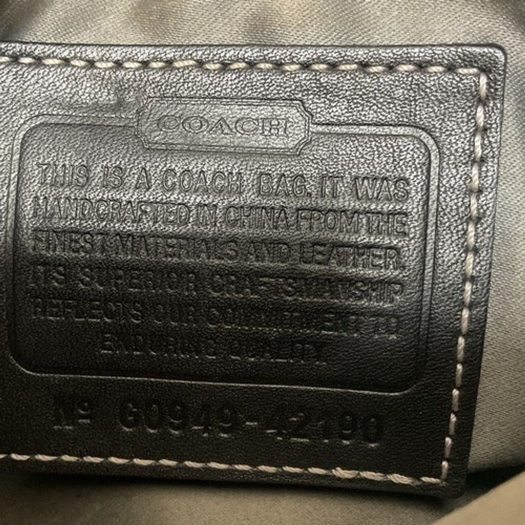 Coach Coach Cavan Signature Leather Trim Crossbody Bag 8.5" X 7" Size ONE SIZE - 2 Thumbnail