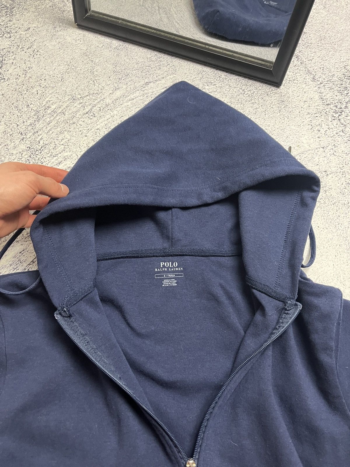 Polo Ralph Lauren Polo Ralph Lauren Tech Perfomance Zip Up Hoodie Hype Y2k Size US S / EU 44-46 / 1 - 14 Thumbnail