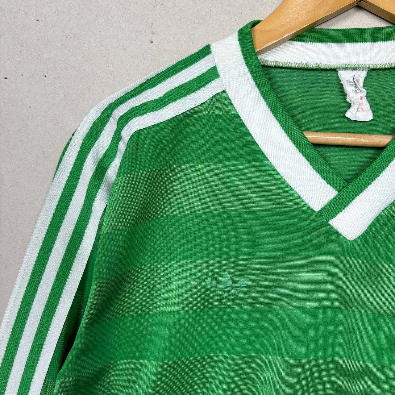 Adidas Vtg 1984-86 Adidas West Germany Away Jersey #7 Littbarski Size US M / EU 48-50 / 2 - 7 Thumbnail