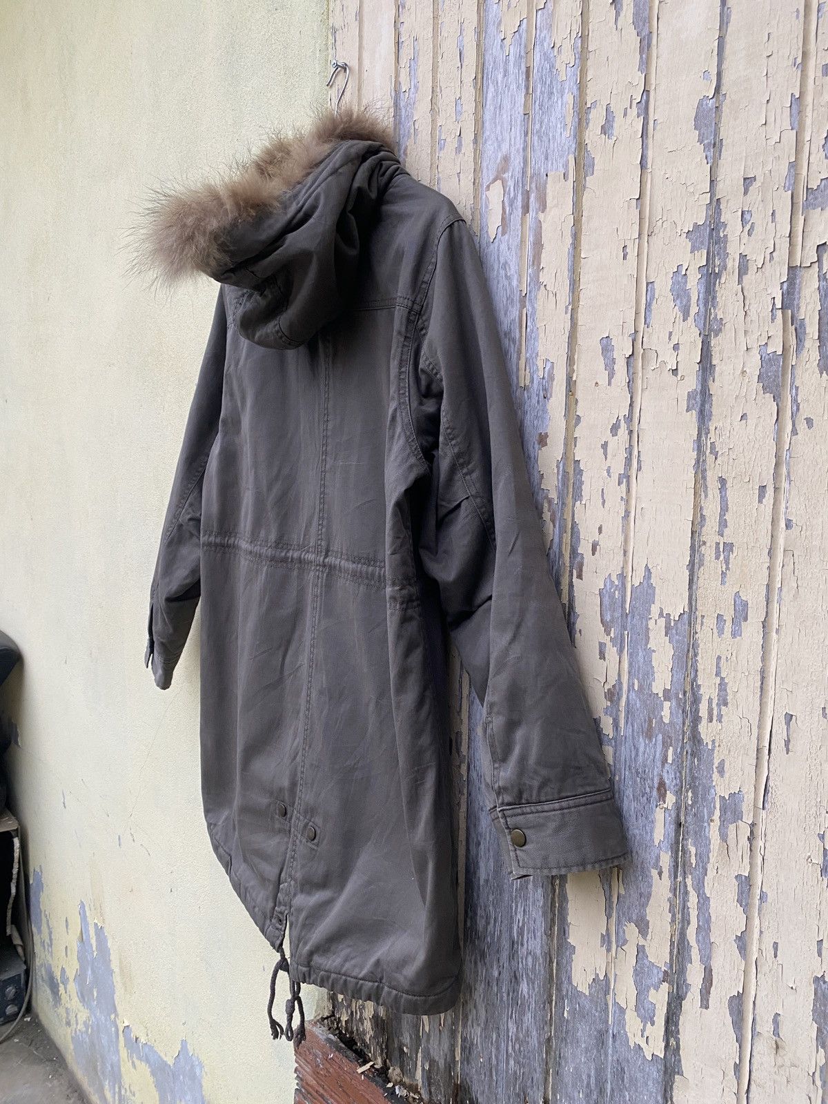 If Six Was Nine × Vintage Vintage colza fur hoodie jacket Size US L / EU 52-54 / 3 - 6 Thumbnail
