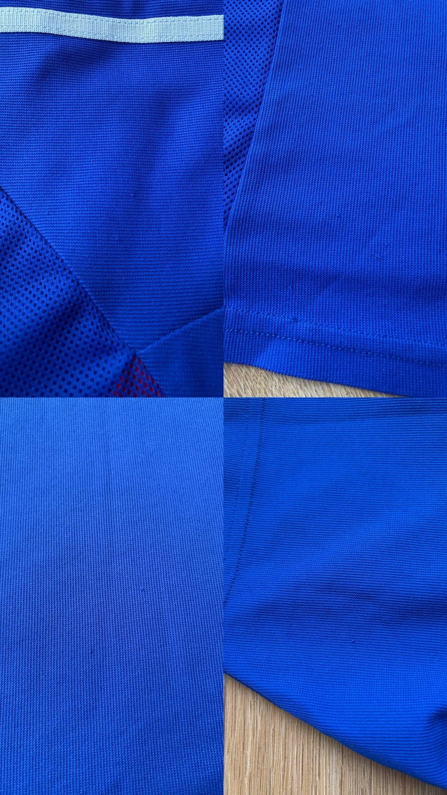 Adidas France 2002-04 Adidas Home Zinedine Zidane Football Jersey Size US L / EU 52-54 / 3 - 7 Thumbnail