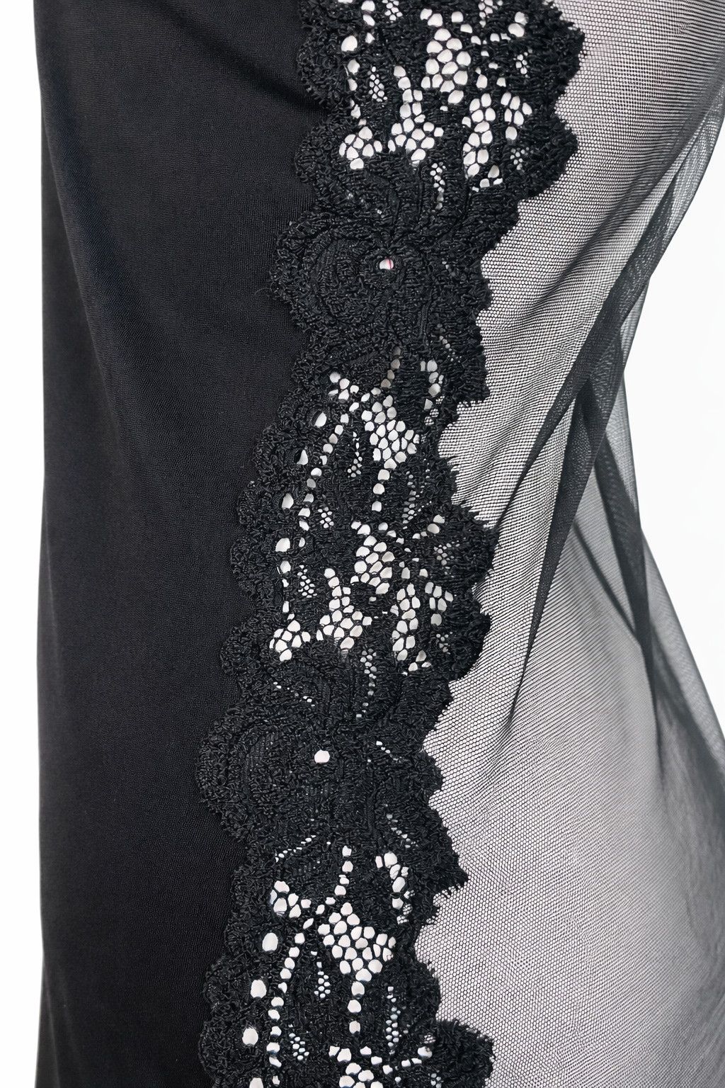 Dolce & Gabbana Dolce & Gabbana Slip Transparent Mesh Lace D&G Sheer Dress Size M / US 6-8 / IT 42-44 - 7 Thumbnail