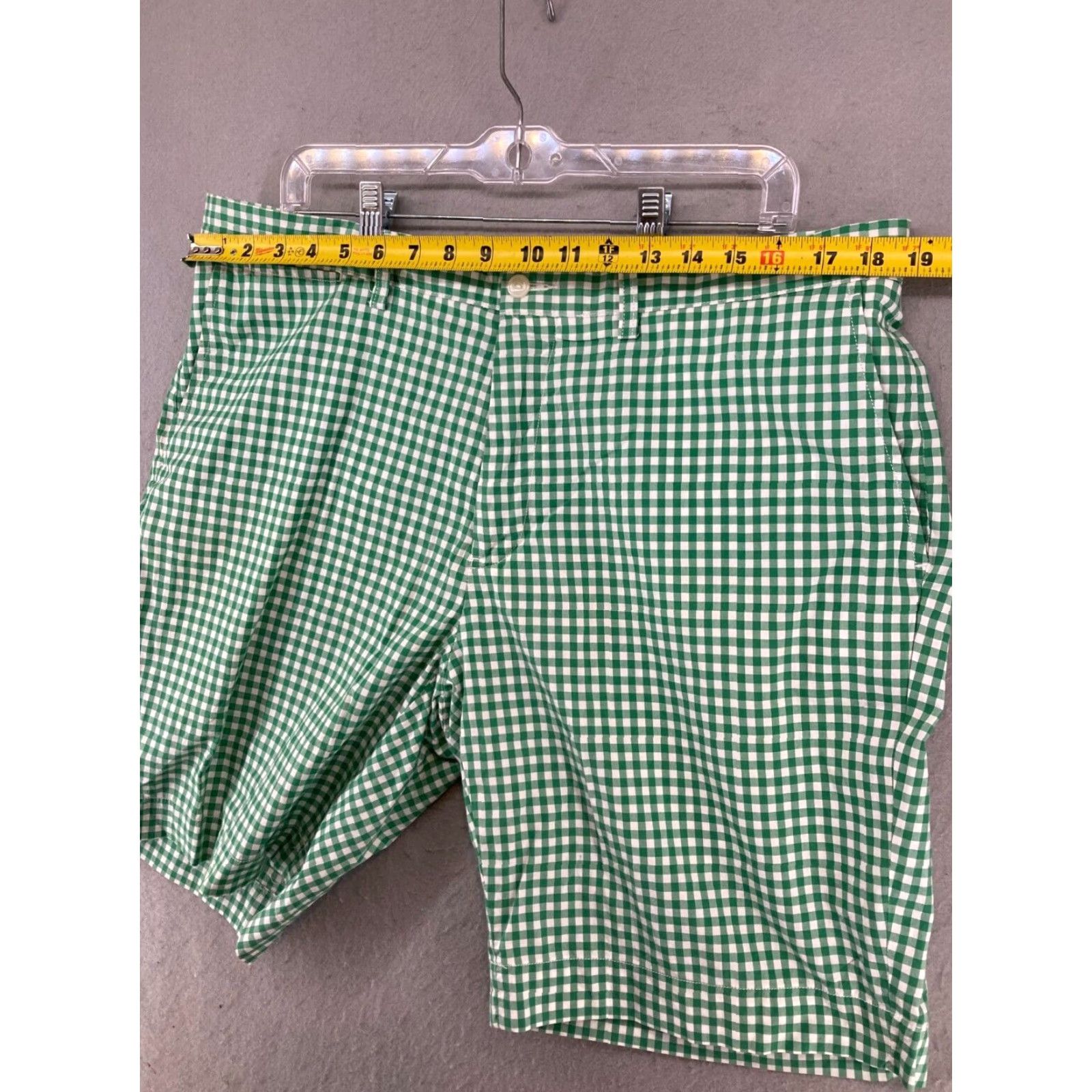 Polo Ralph Lauren Polo Ralph Lauren Mens Shorts 38 Green Check Preppy Size US M / EU 48-50 / 2 - 2 Thumbnail