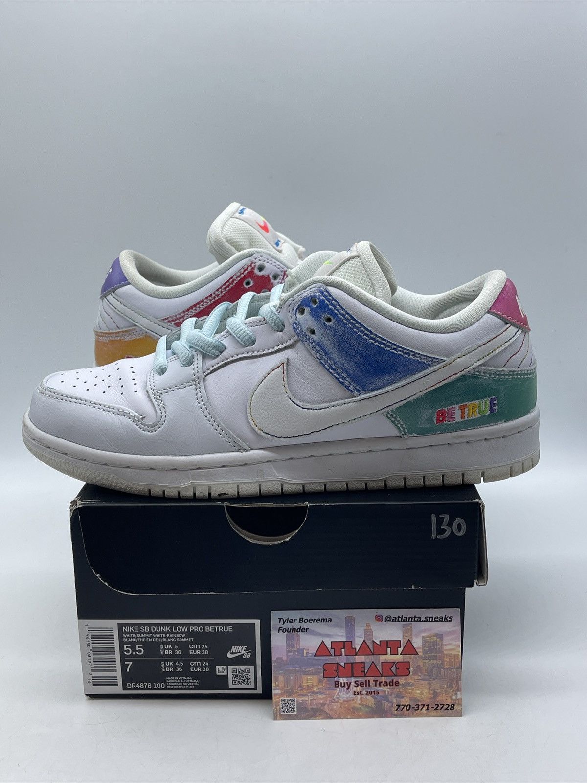 Nike Dunk low be true Size US 5.5 / EU 38 - 1 Thumbnail
