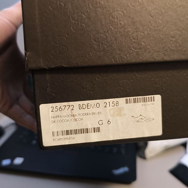 Gucci Gucci Casual Black Low-Top Leather Shoes - Size US 8.5 / EU 41-42 - 6 Thumbnail