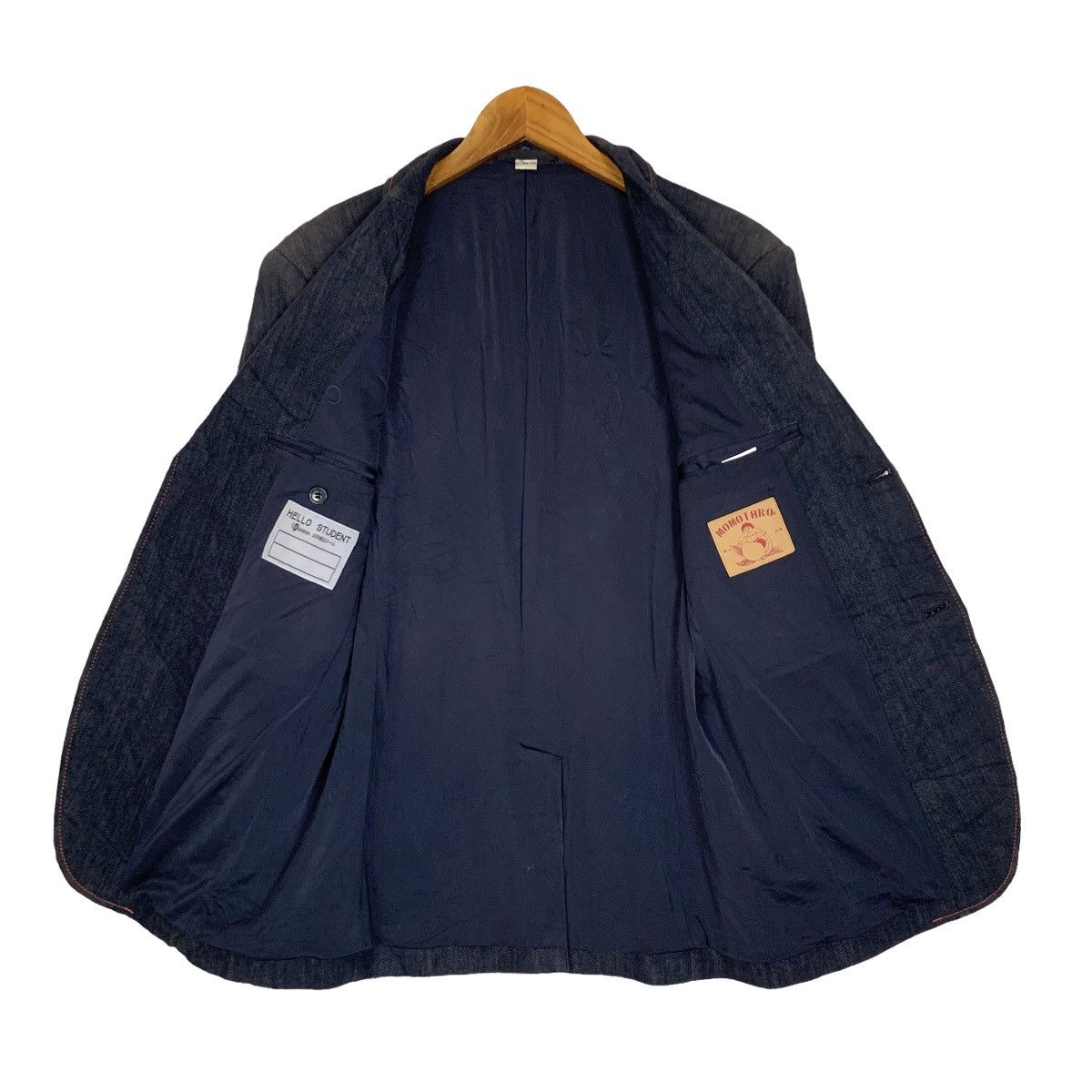 Momotaro Jeans Vintage Momotaro Denim High School Blazer Jacket Size US S / EU 44-46 / 1 - 7 Thumbnail
