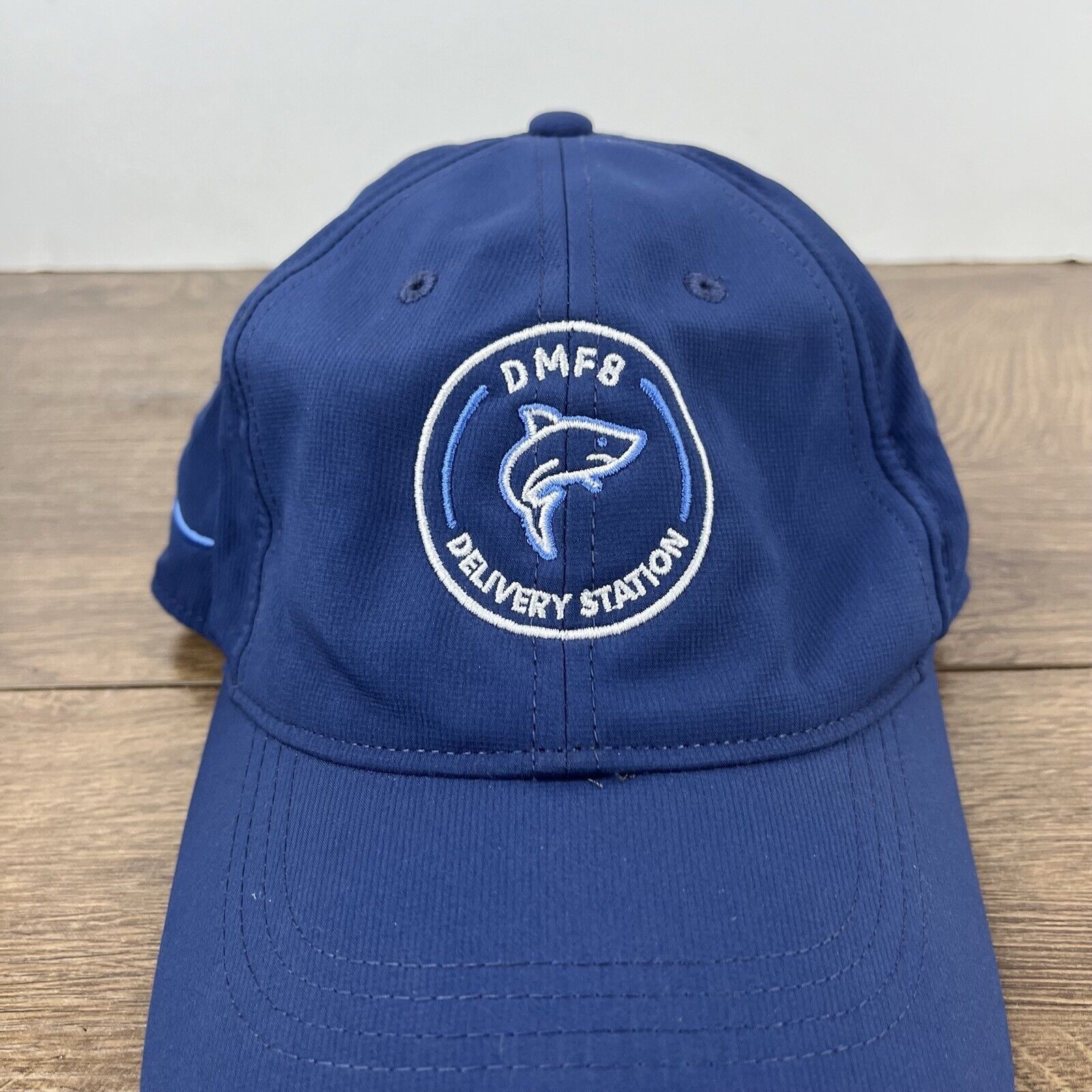 Nike DMF8 Delivery Station Hat Nike Shark Blue Adjustable Hat Blu Size ONE SIZE - 8 Thumbnail