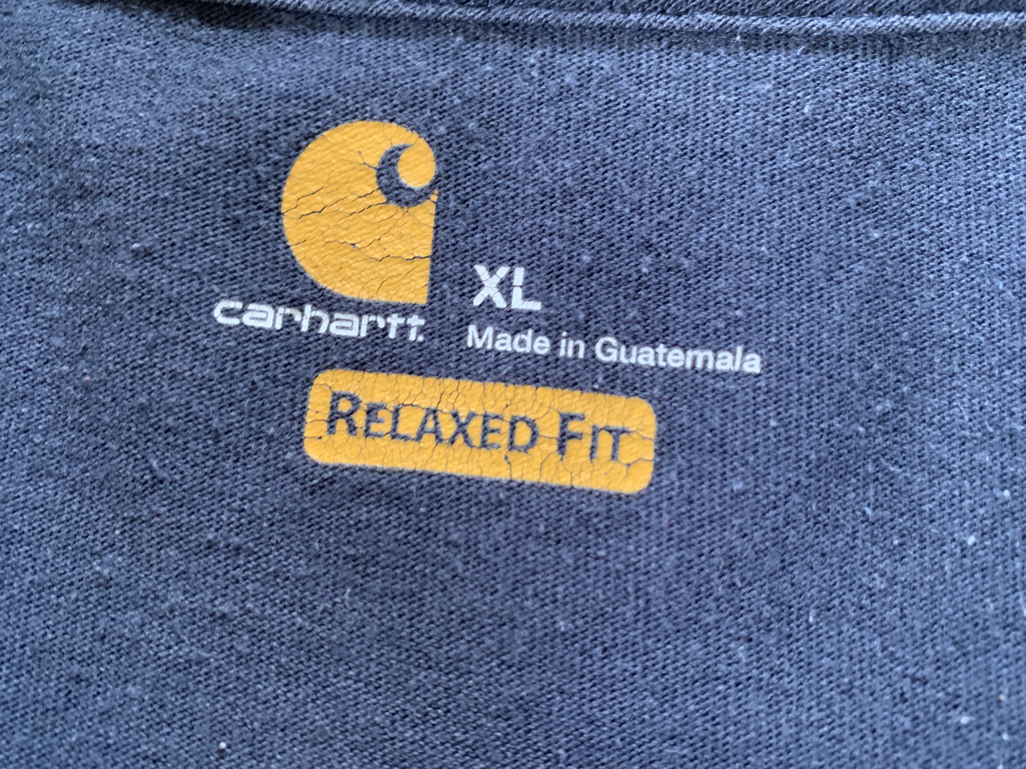 Carhartt × Vintage Vintage Carhartt Relaxed Fit Patch Pocket T-Shirt Size US XL / EU 56 / 4 - 5 Thumbnail