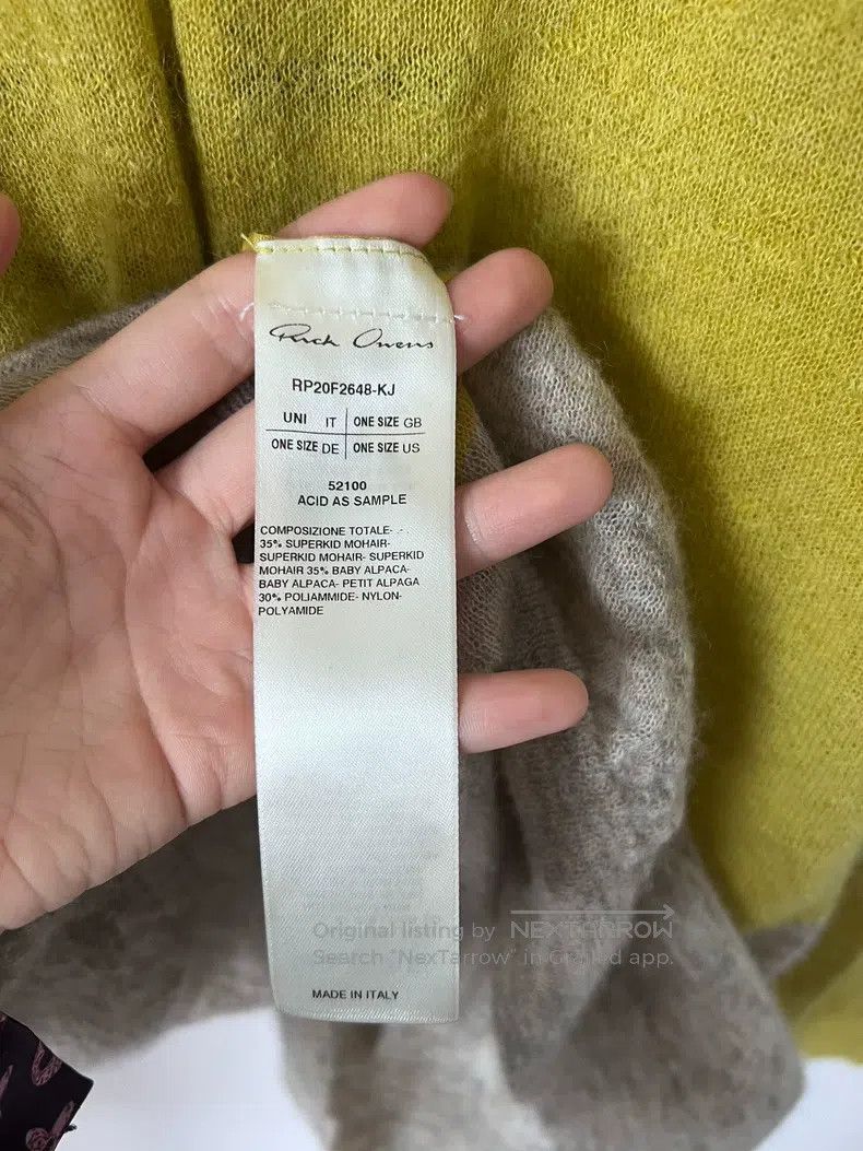 Rick Owens Rick Owens size os Patchwork sweater Size US M / EU 48-50 / 2 - 4 Thumbnail