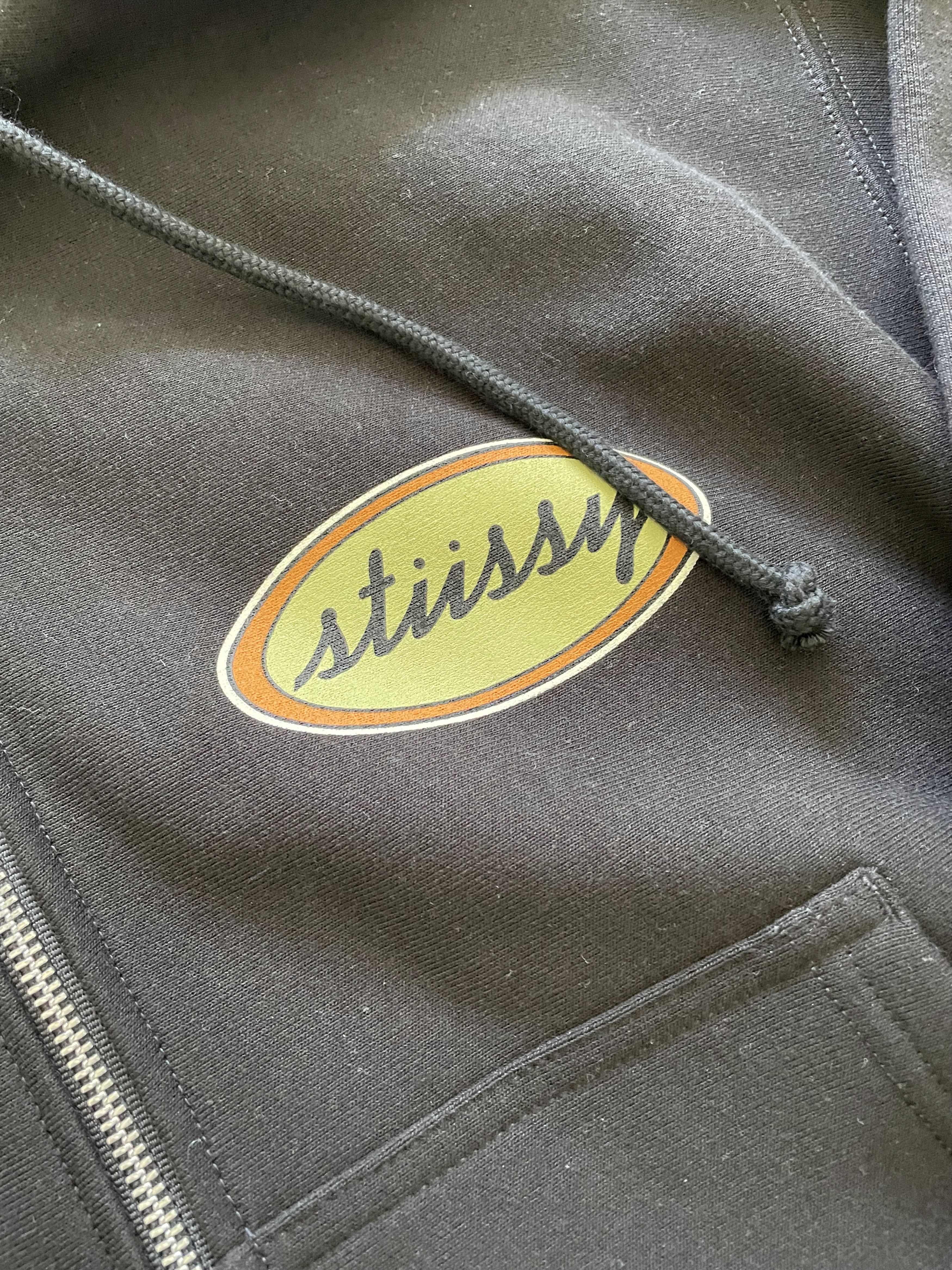 Our Legacy × Stussy OUR LEGACY WORK SHOP OVAL ZIP HOODIE Size US S / EU 44-46 / 1 - 3 Thumbnail