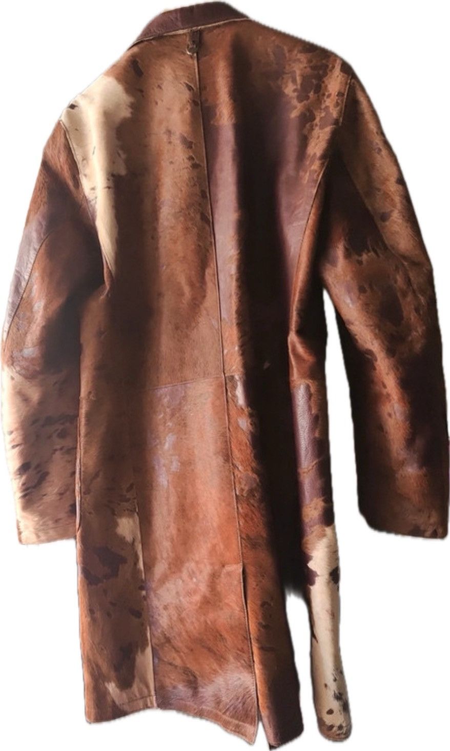 Just Cavalli × Roberto Cavalli ARCHIVE PONY HAIR LEATHER COAT Size US M / EU 48-50 / 2 - 3 Thumbnail