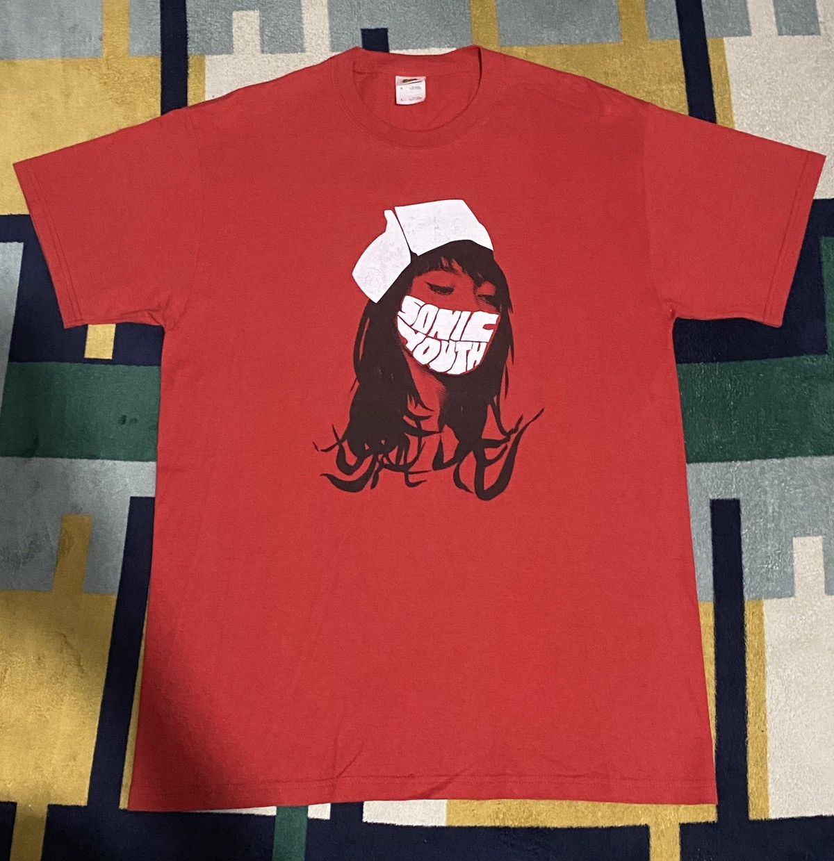 Fruit Of The Loom Vintage Sonic Youth Sonic Nurse Album 2004 T