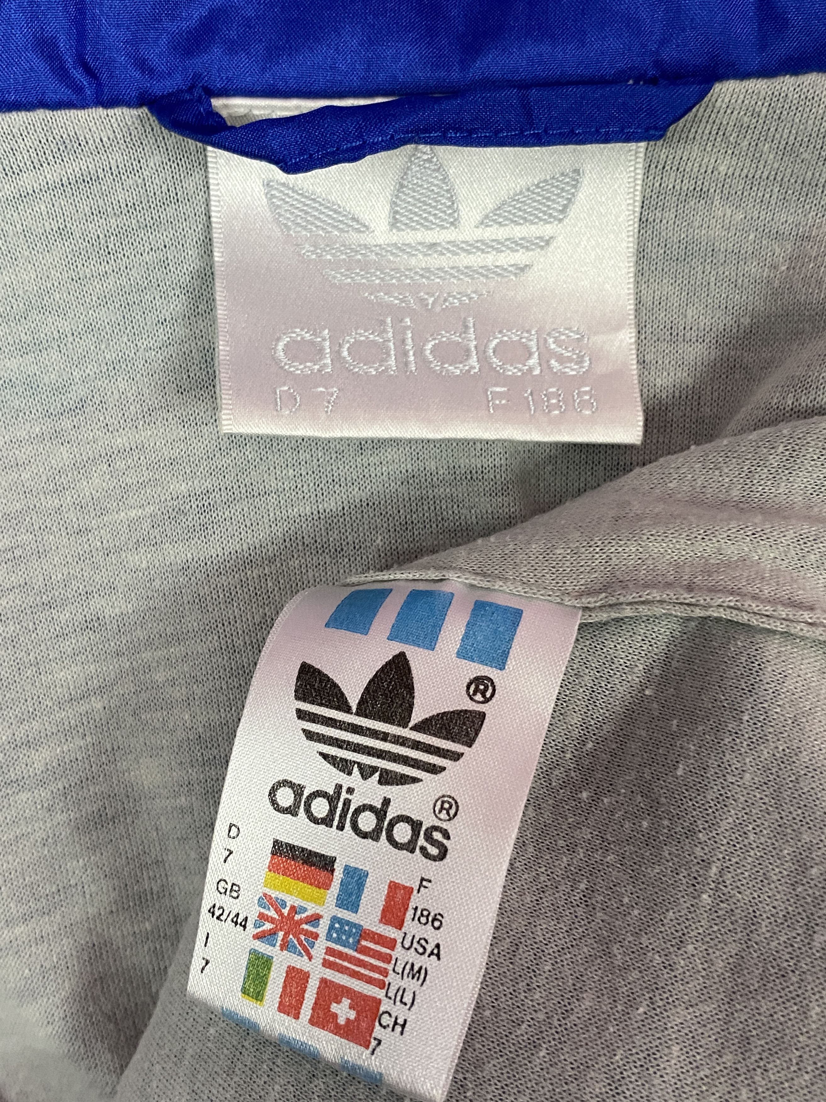 Adidas × Vintage 90s Adidas Vintage Men's Windbreaker Jacket - L Size US L / EU 52-54 / 3 - 5 Thumbnail