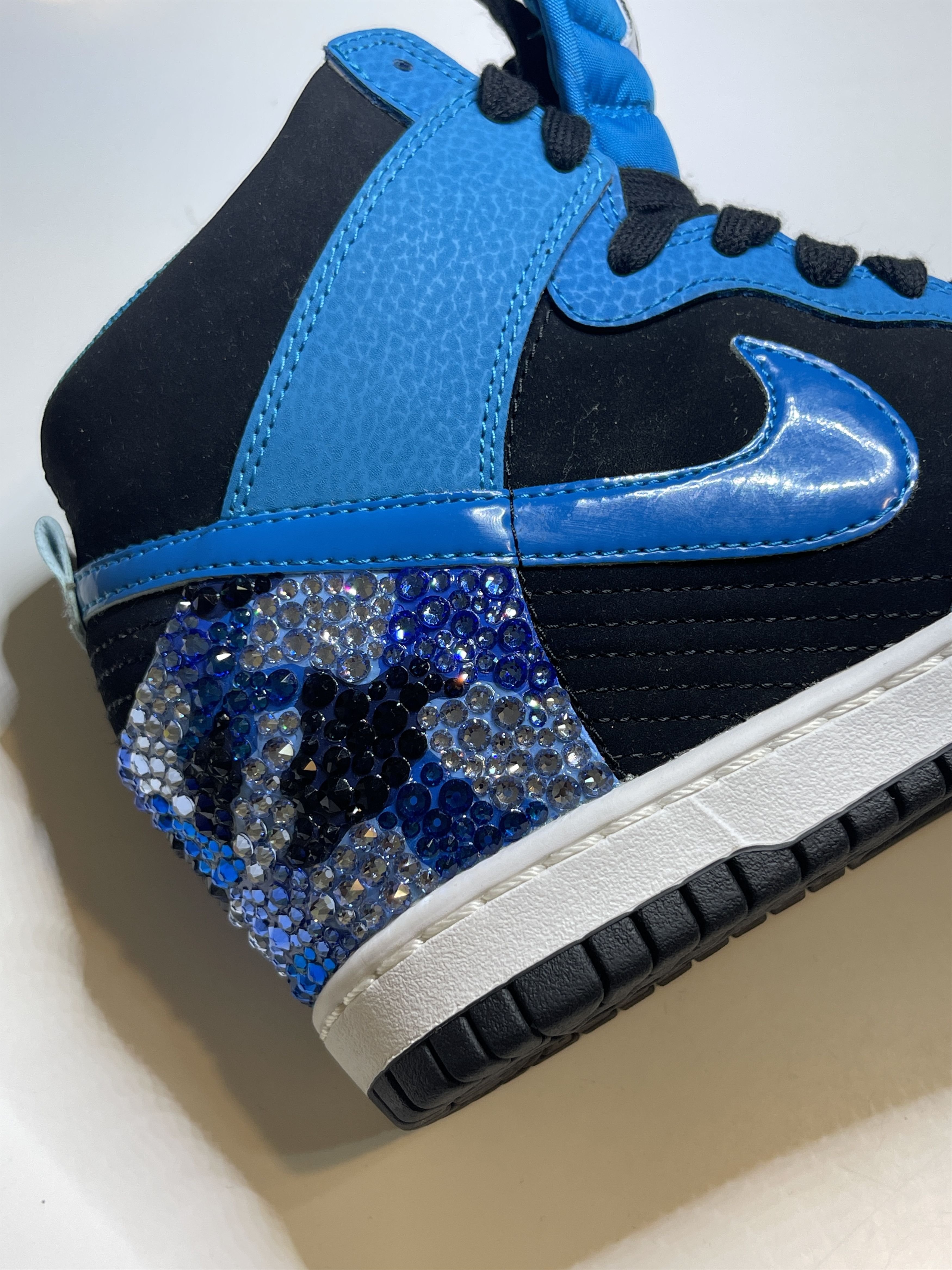 Nike Swarovski Crystal Camo Nike Dunk Sky Hi Wedge Size US 5.5 / IT 35.5 - 5 Thumbnail