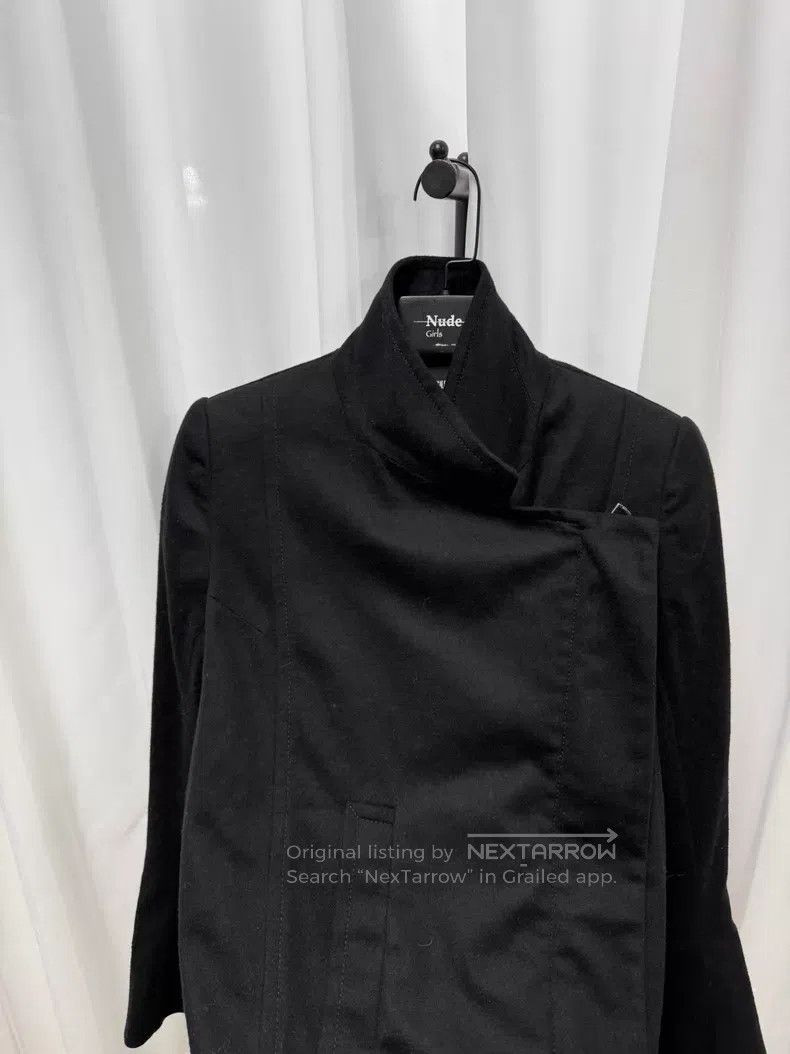 Ann Demeulemeester Ann Demeulemeester Cashmere Blend Slanted Zipper Jacket Size XXS / US 00 / IT 34 - 5 Thumbnail