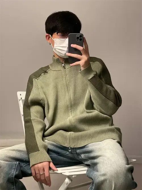 Japanese Brand Vintage harajuku style sweater Size US L / EU 52-54 / 3 - 8 Thumbnail