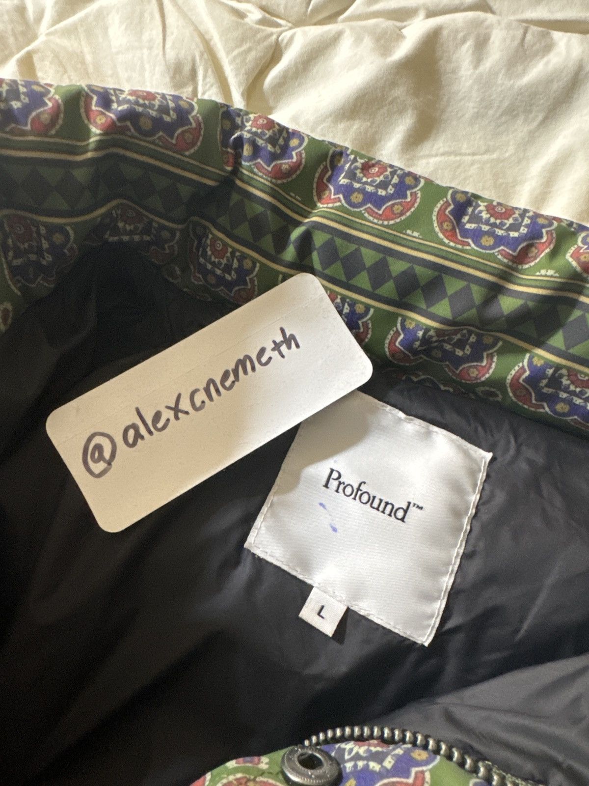 Profound Aesthetic 1 OF 1 SAMPLE PUFFER PROFOUND CLOTHING Size US L / EU 52-54 / 3 - 4 Thumbnail