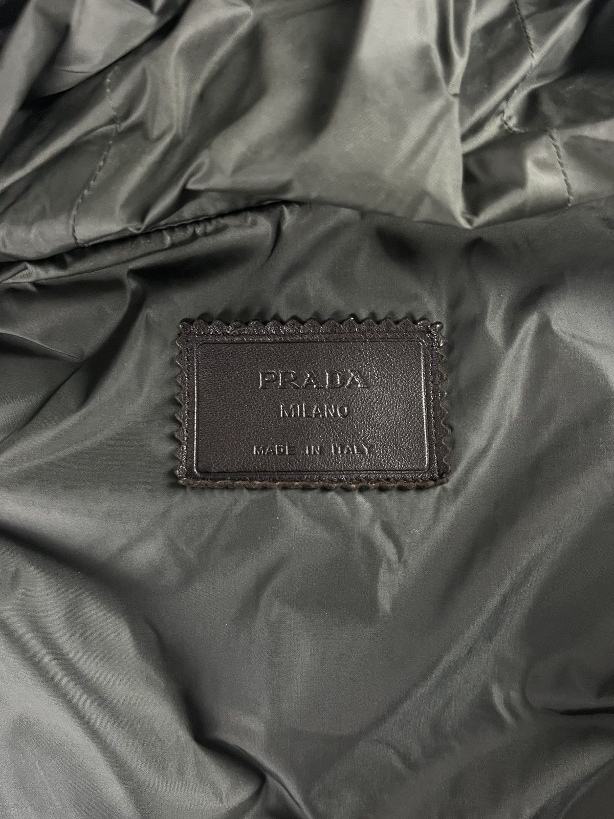 Prada Prada Belted Premium Leather Long Jacket FW 1999 Size US L / EU 52-54 / 3 - 12 Thumbnail