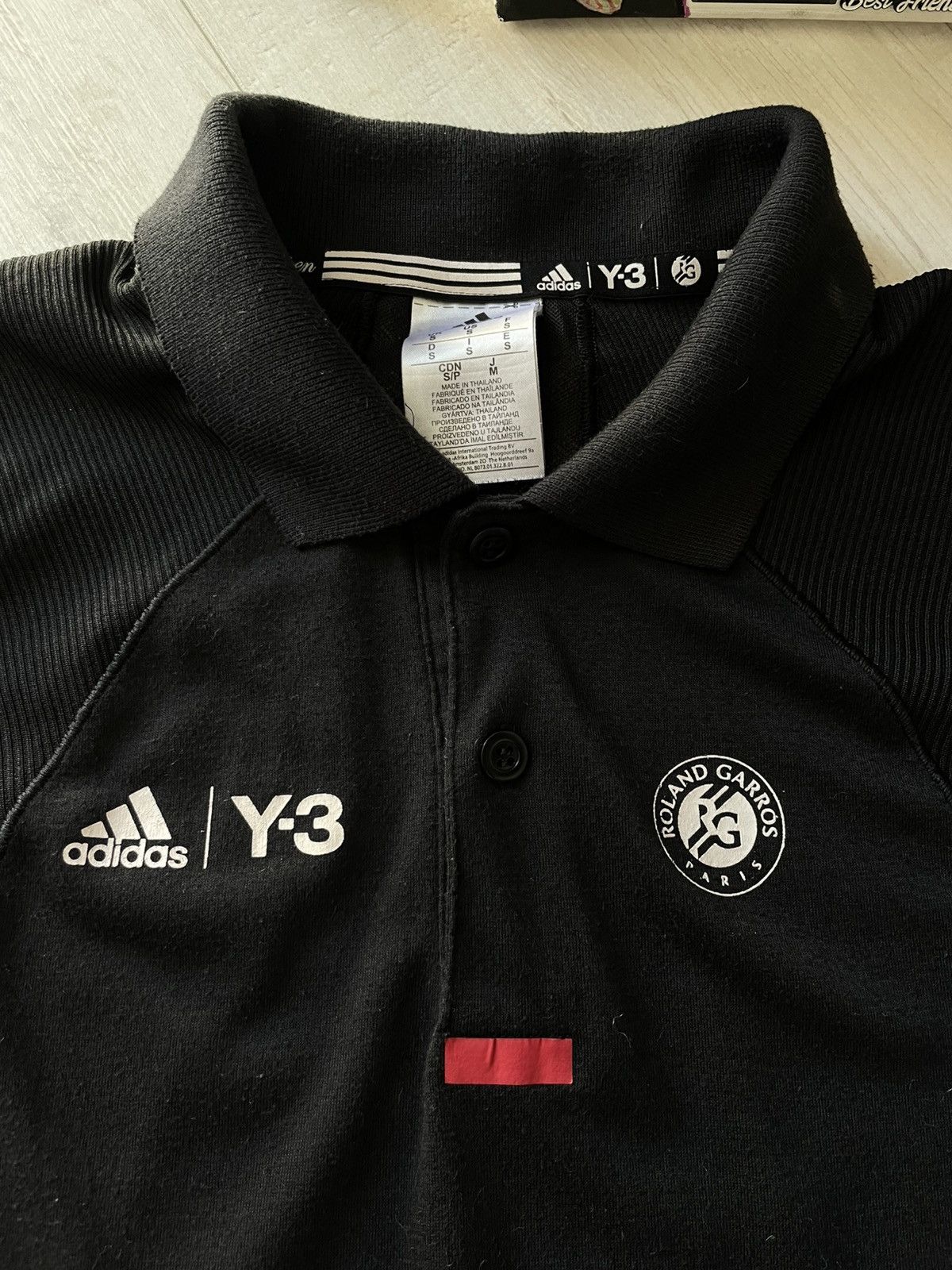 Adidas × Y-3 Adidas Y-3 Yohji Yamamoto T-Shirt Roland Garros Polo RARE Size US S / EU 44-46 / 1 - 3 Thumbnail