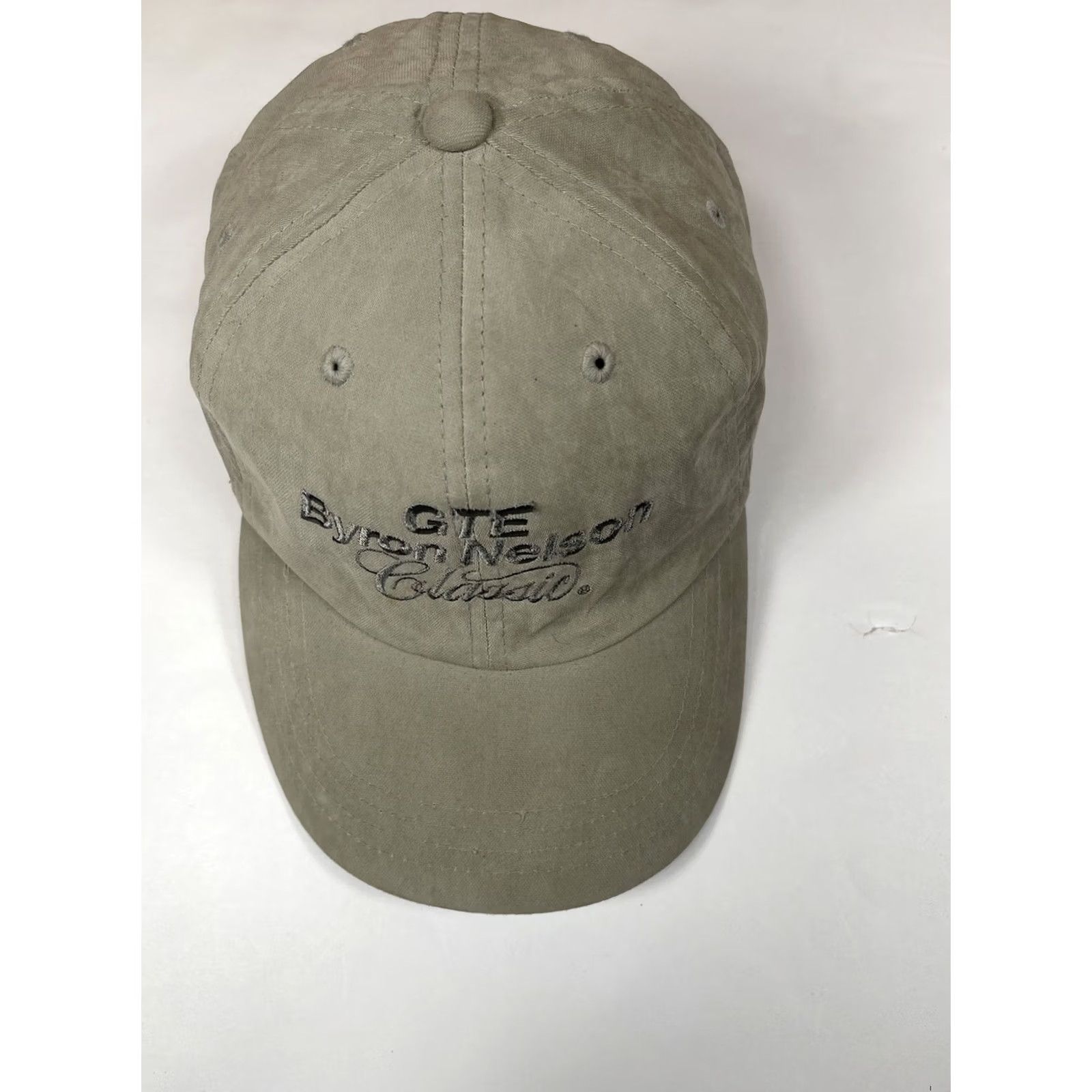 Imperial Imperial Golf Cap Adult Classic StrapBack Hat One Size Fits All Byron Nelson GTE Pink Gray Mens Size ONE SIZE - 2 Thumbnail