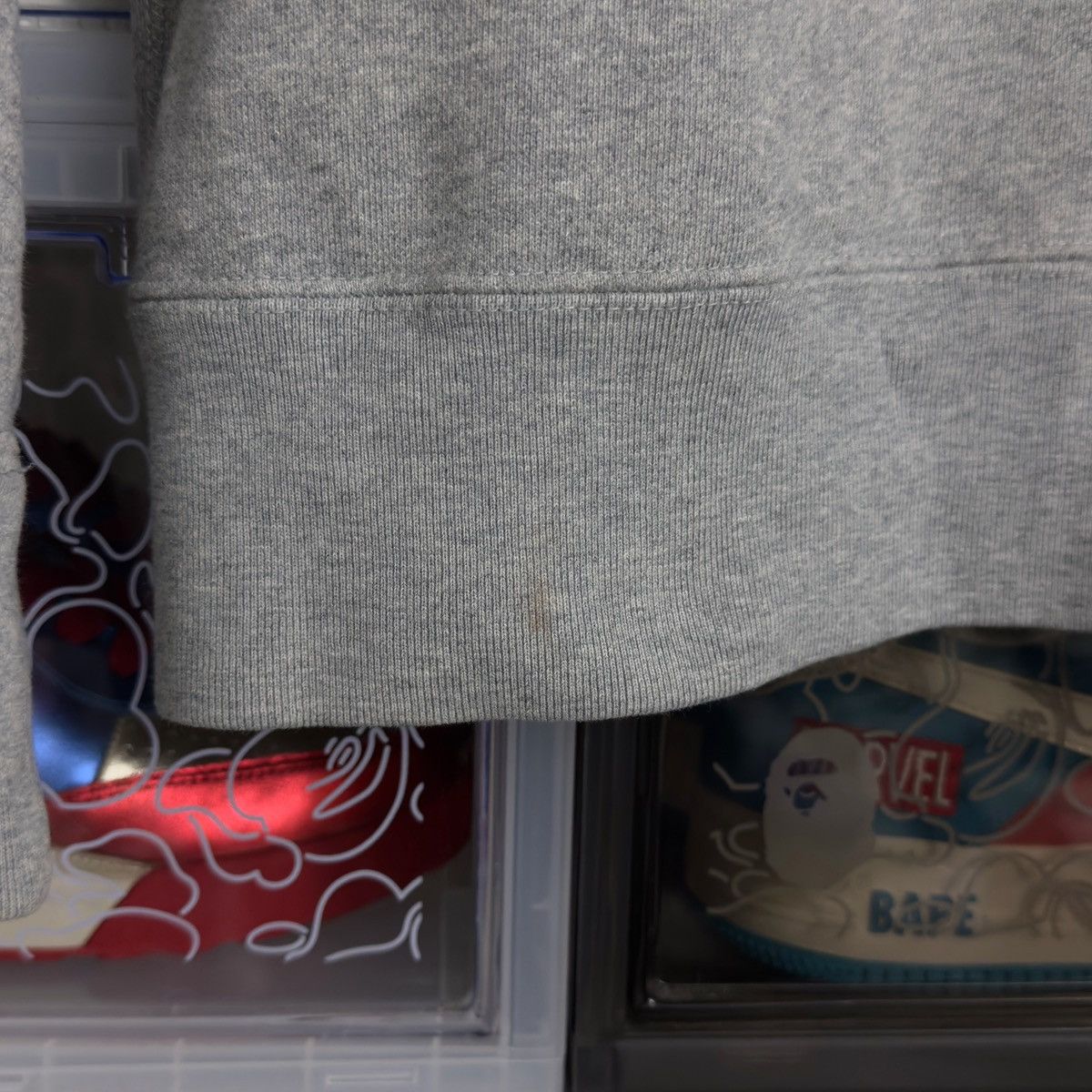 Bape Bape Target Crewneck Grey Size US S / EU 44-46 / 1 - 4 Thumbnail
