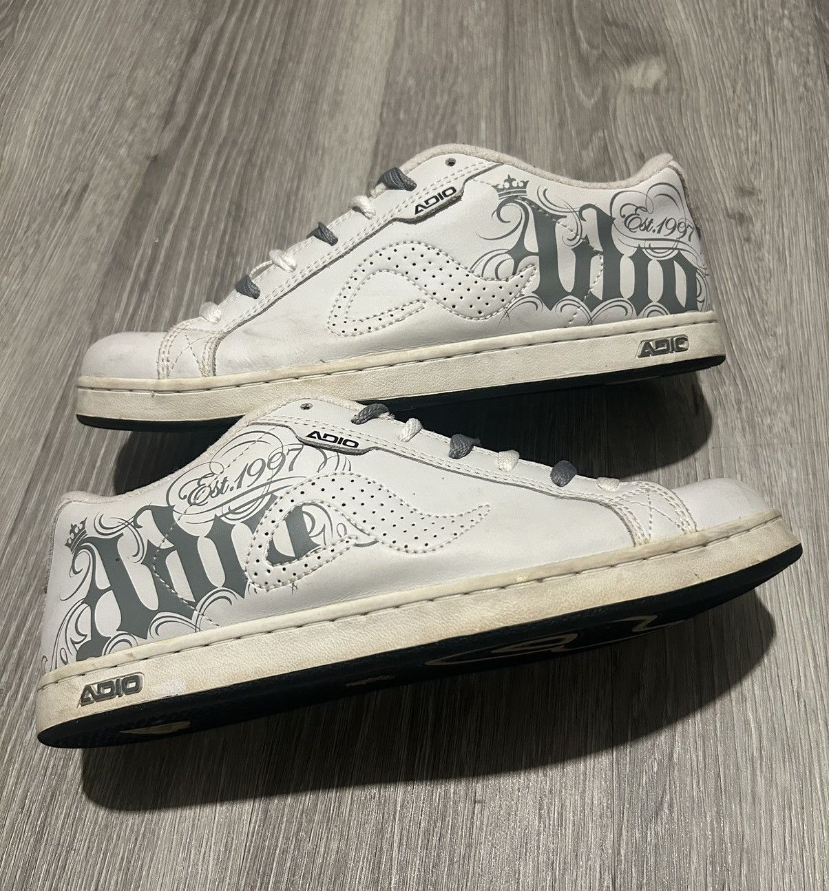 Other Vintage y2k adio chunky skate shoes 10.5 mens rare grunge Size US 10.5 / EU 43-44 - 1 Thumbnail