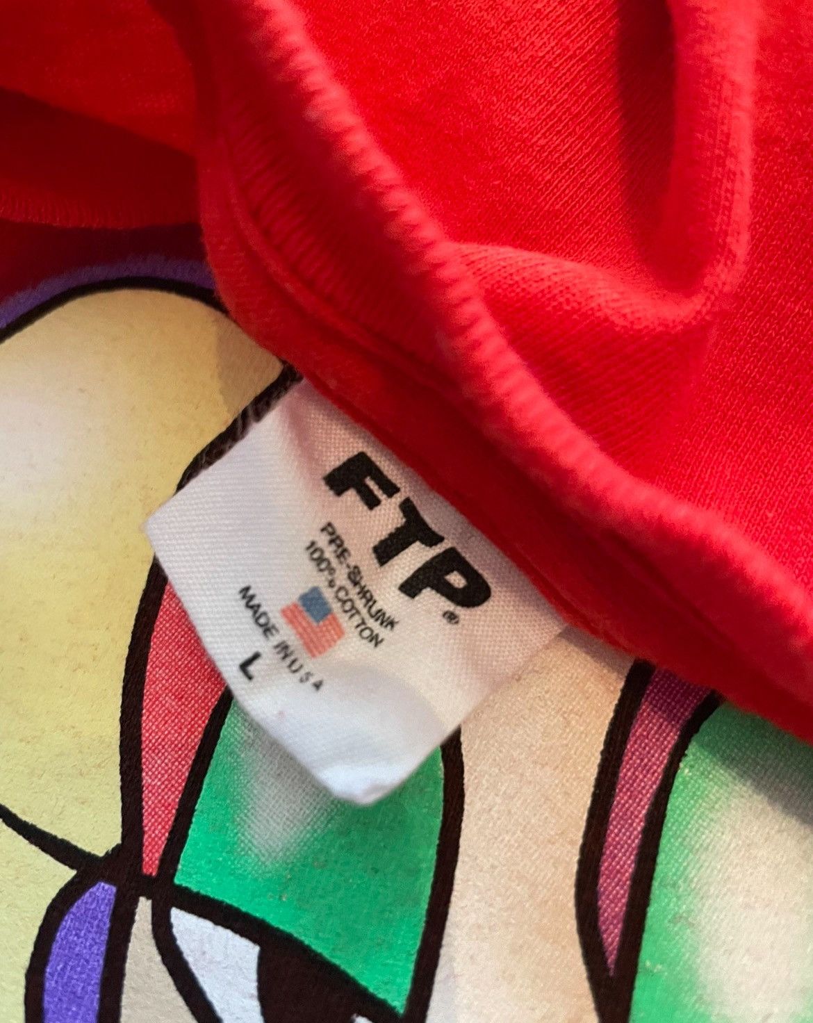 Designer FTP F The Population Girl Graffiti Shirt Mens Large Size US L / EU 52-54 / 3 - 2 Thumbnail