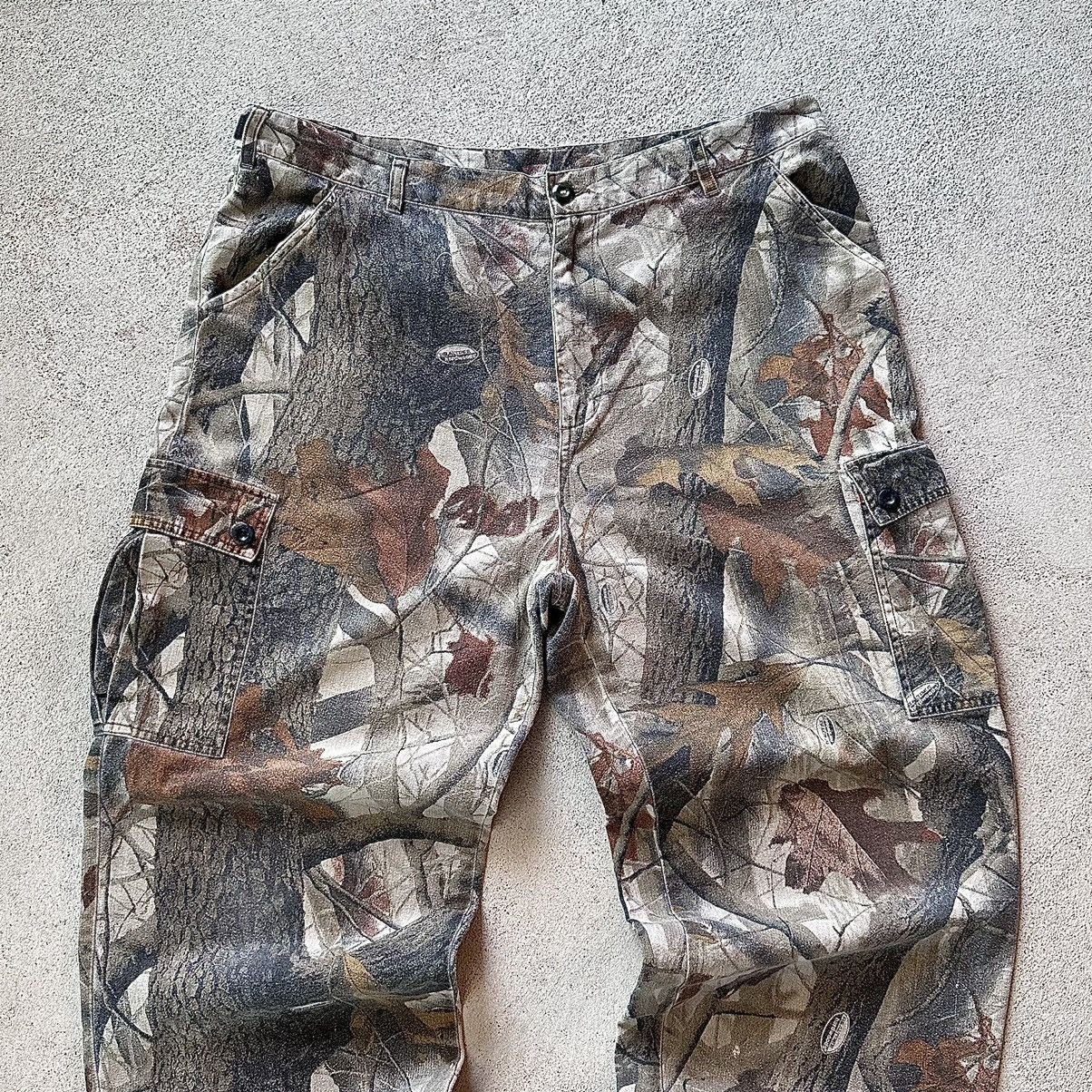 Carhartt × Realtree (41-36 adj.x31) Crazy Vintage Realtree Camo Cargo Pants Size US 41 - 2 Thumbnail
