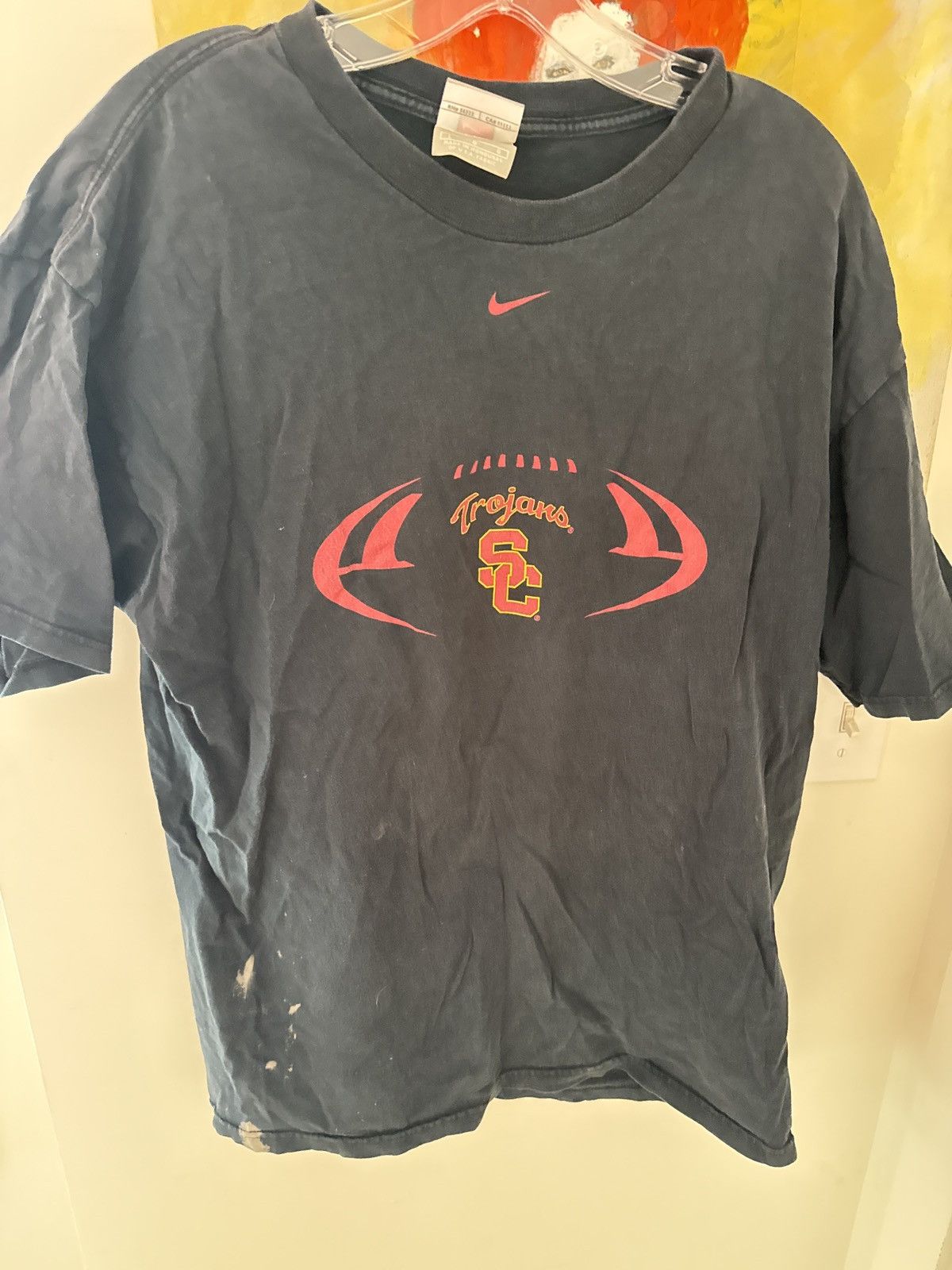 Vintage Vintage 1990s USC shirt Size US L / EU 52-54 / 3 - 1 Thumbnail
