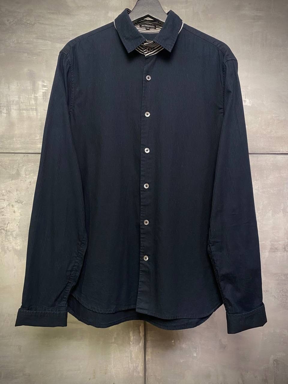 Ann Demeulemeester Stripes collar long shirt M Size US M / EU 48-50 / 2 - 1 Thumbnail